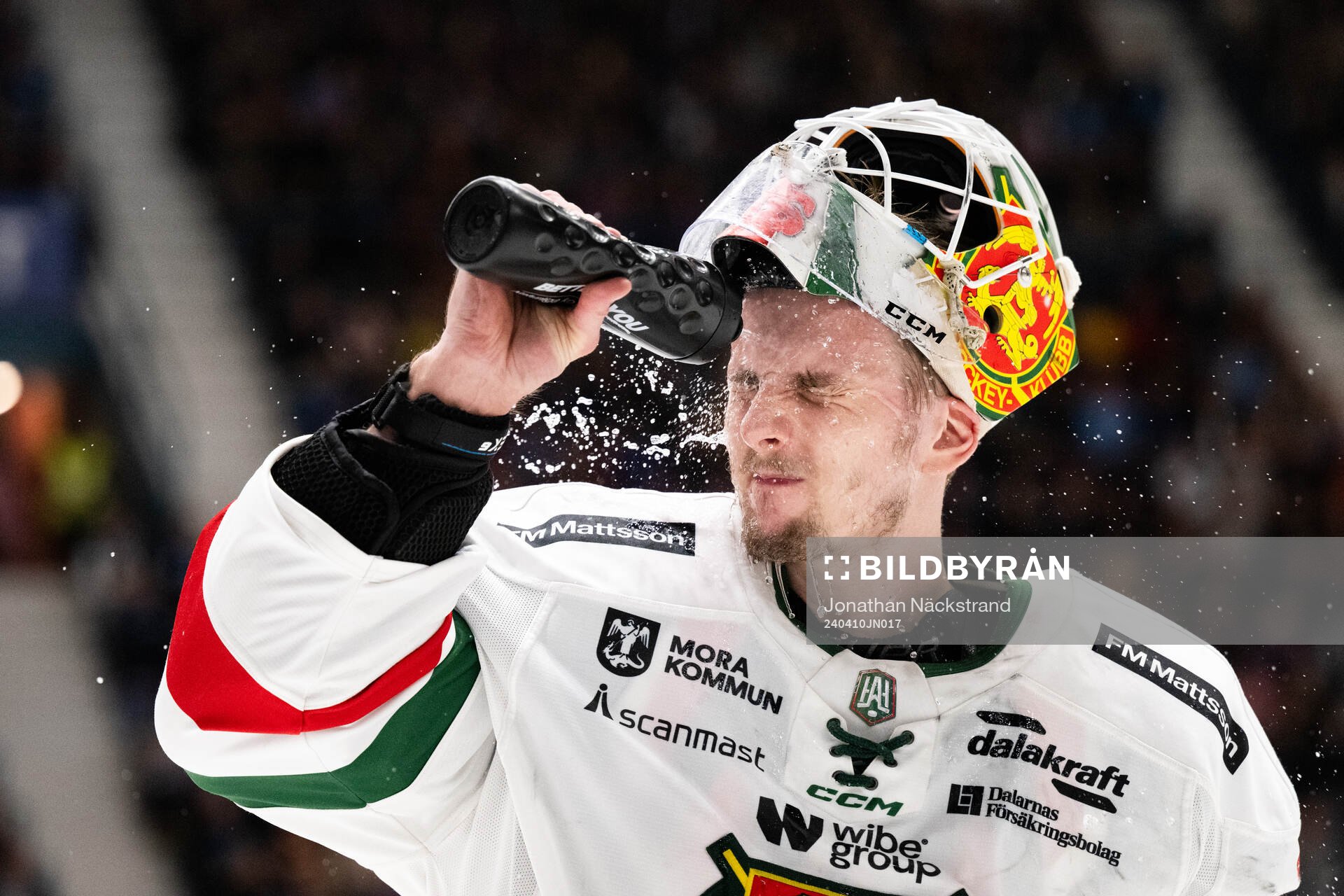 Moras målvakt Waltteri Ignatjew