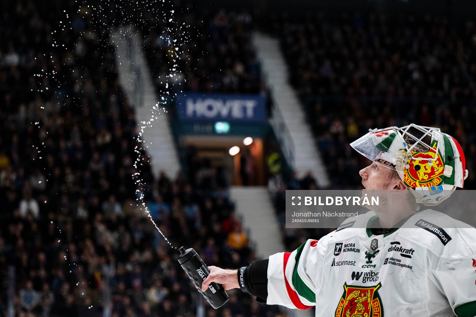 Moras målvakt Waltteri Ignatjew
