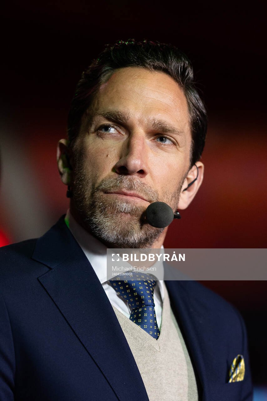 s expert Joel Lundqvist innan semifinal tre i SHL mellan