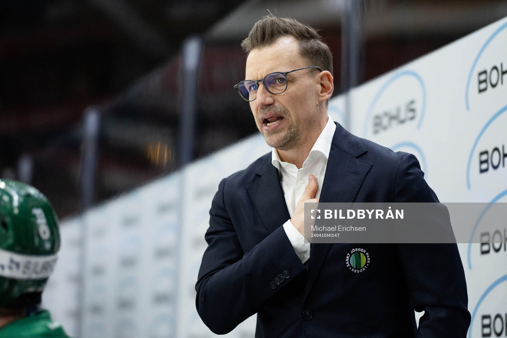 Frölundas assisterande tränare Kristoffer Näslund