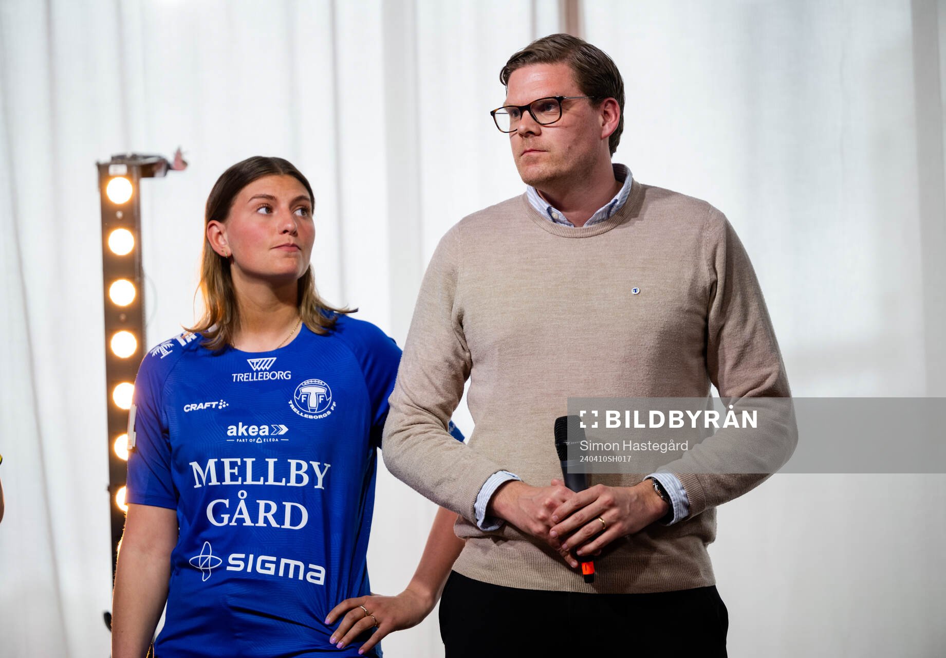 Saga Ollerstam och Joakim Felldin, Tränare Trelleborg