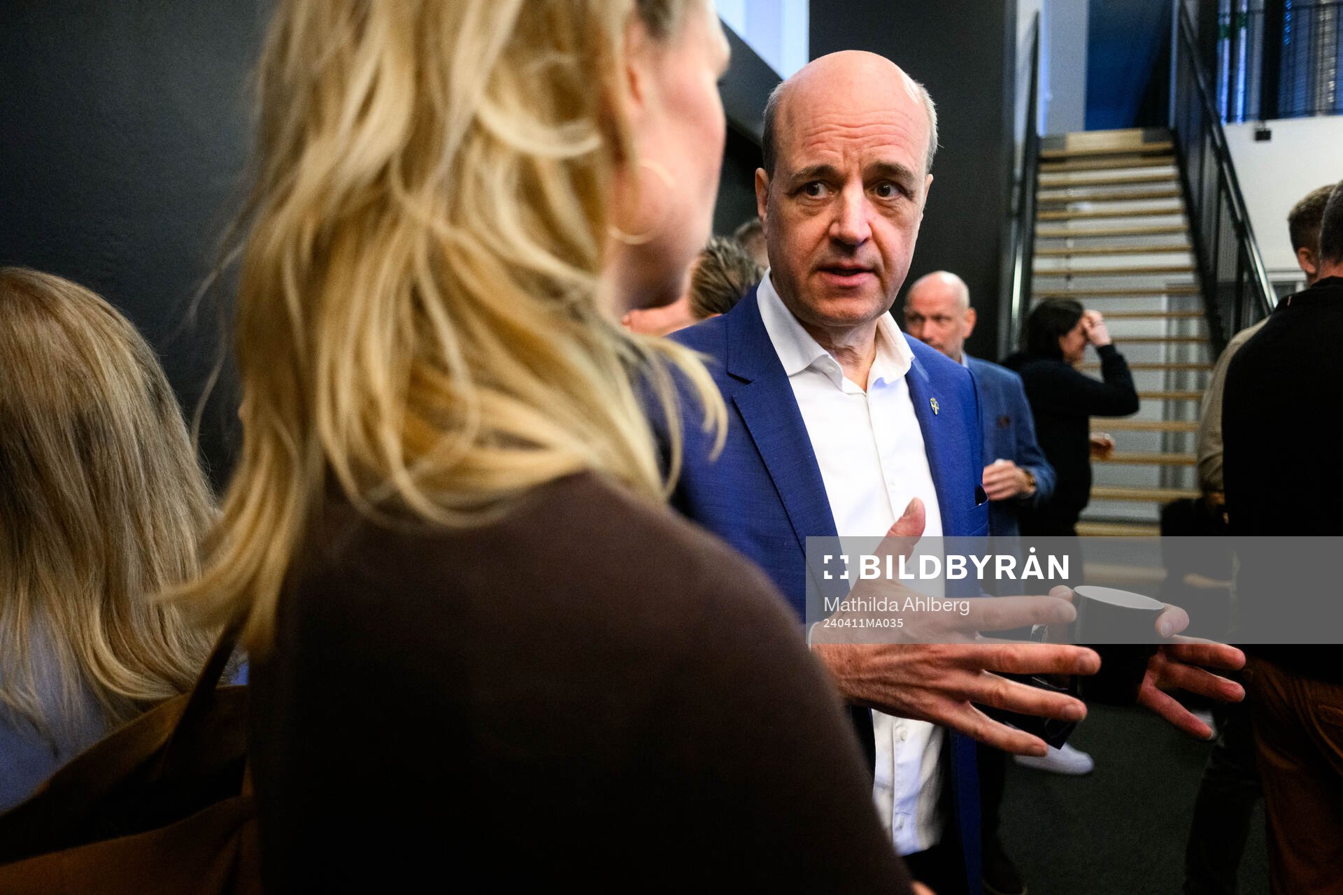 Fredrik Reinfeldt, president of the Swedish Football