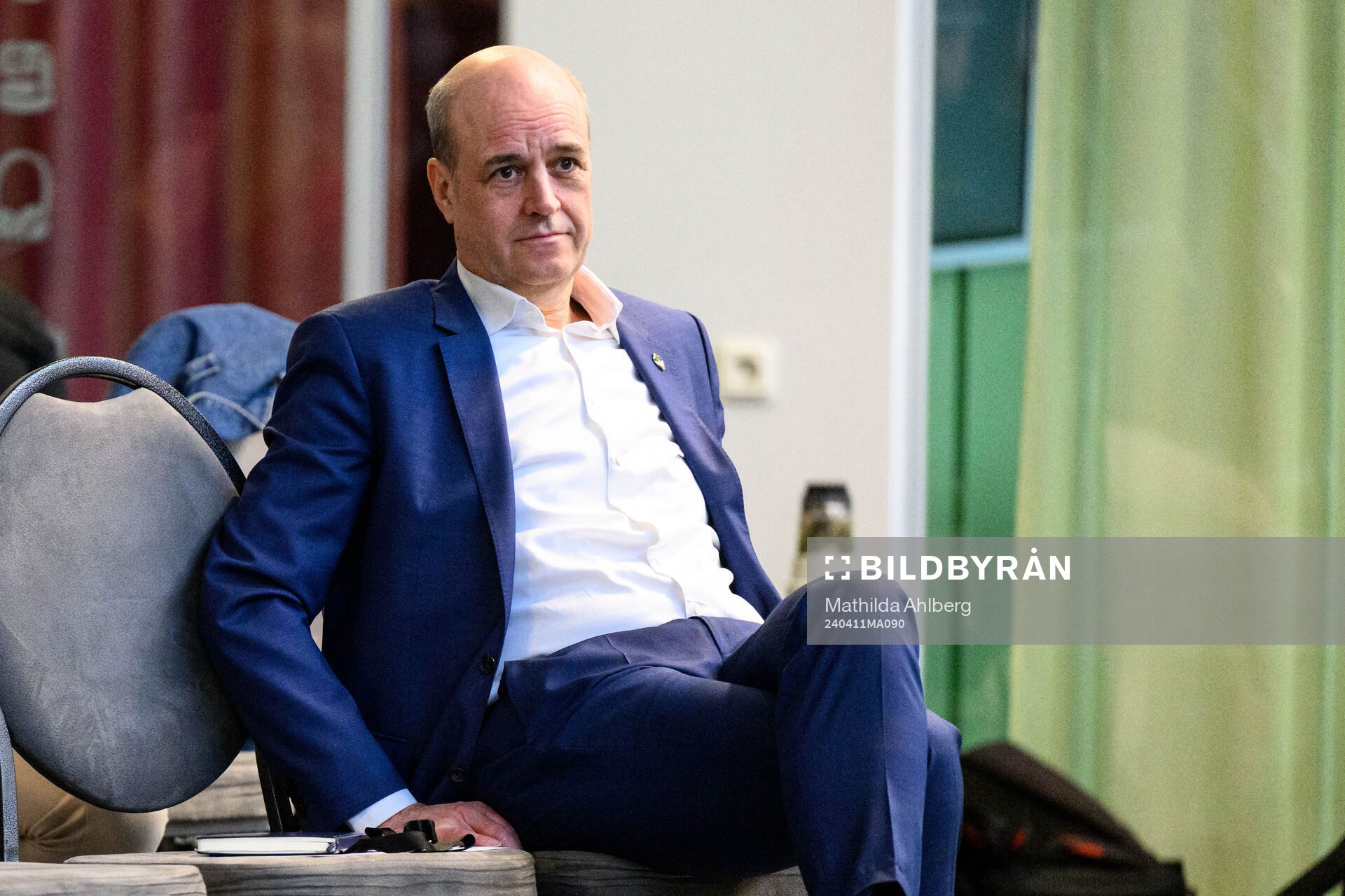 Fredrik Reinfeldt, president of the Swedish Football
