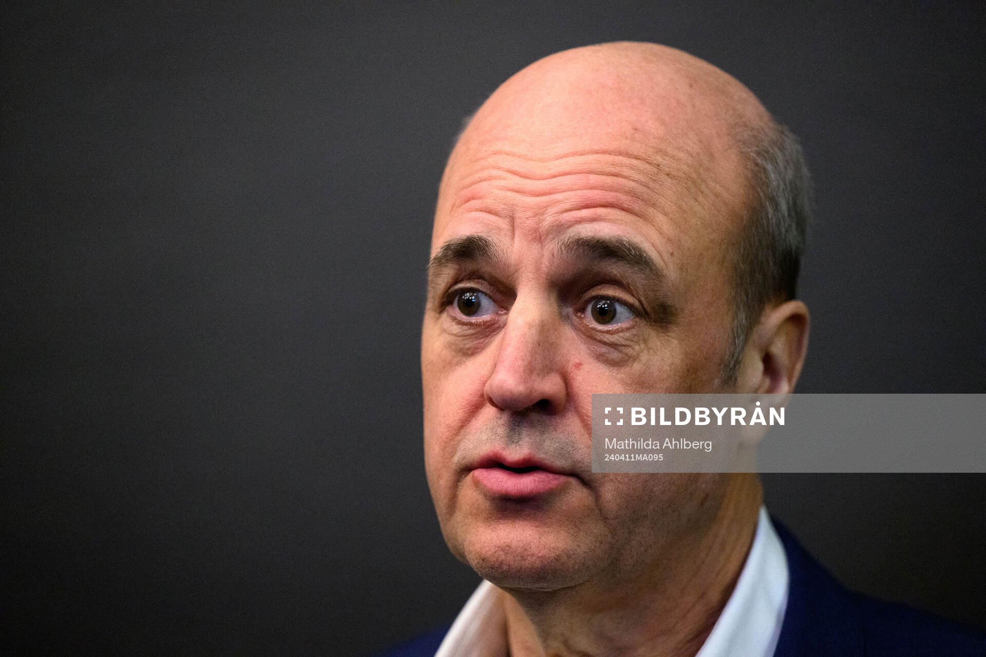 Fredrik Reinfeldt, president of the Swedish Football