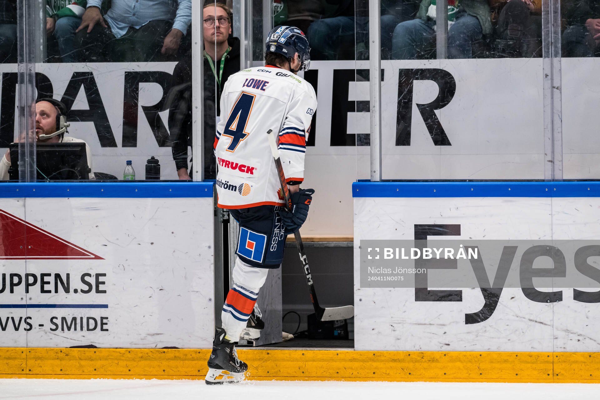 Växjös Keegan Lowe blir utvisad
