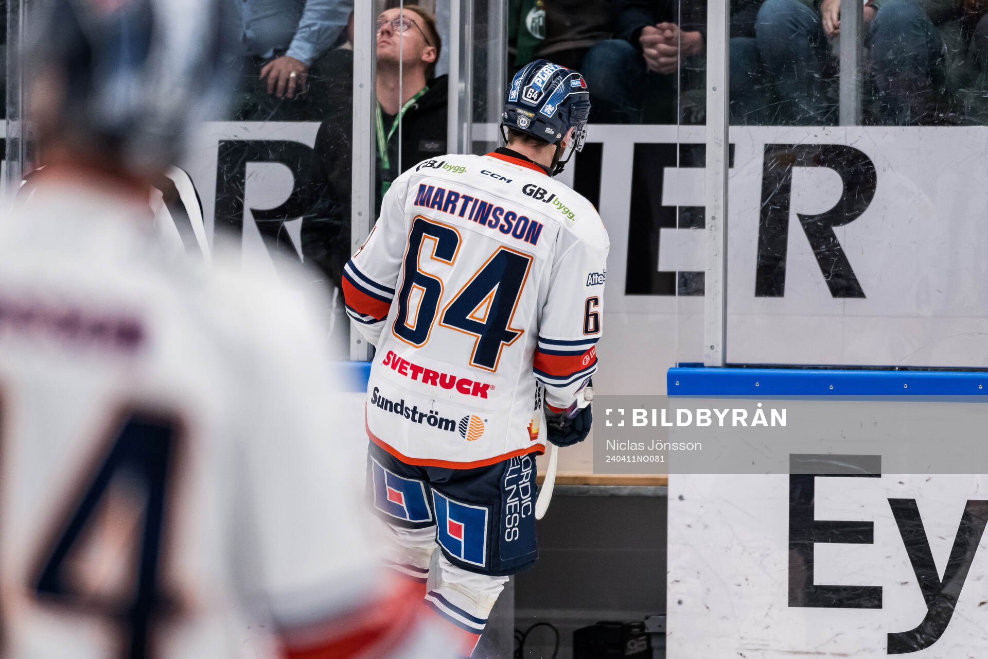 Växjös Eric Martinsson blir utvisad