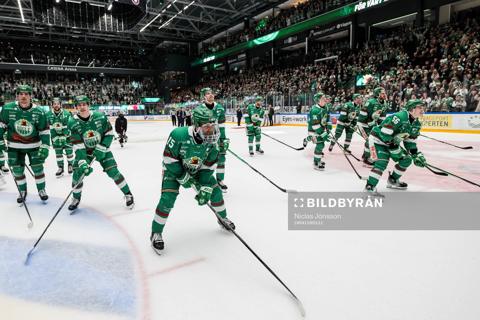 Rögles Simon Ryfors jublar