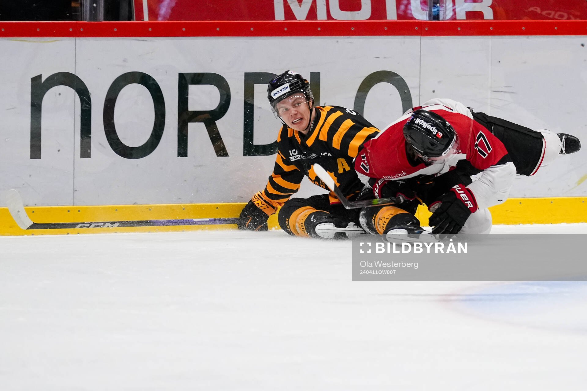 Skellefteås Oskar Vuollet och Örebros Kalle Carlsson
