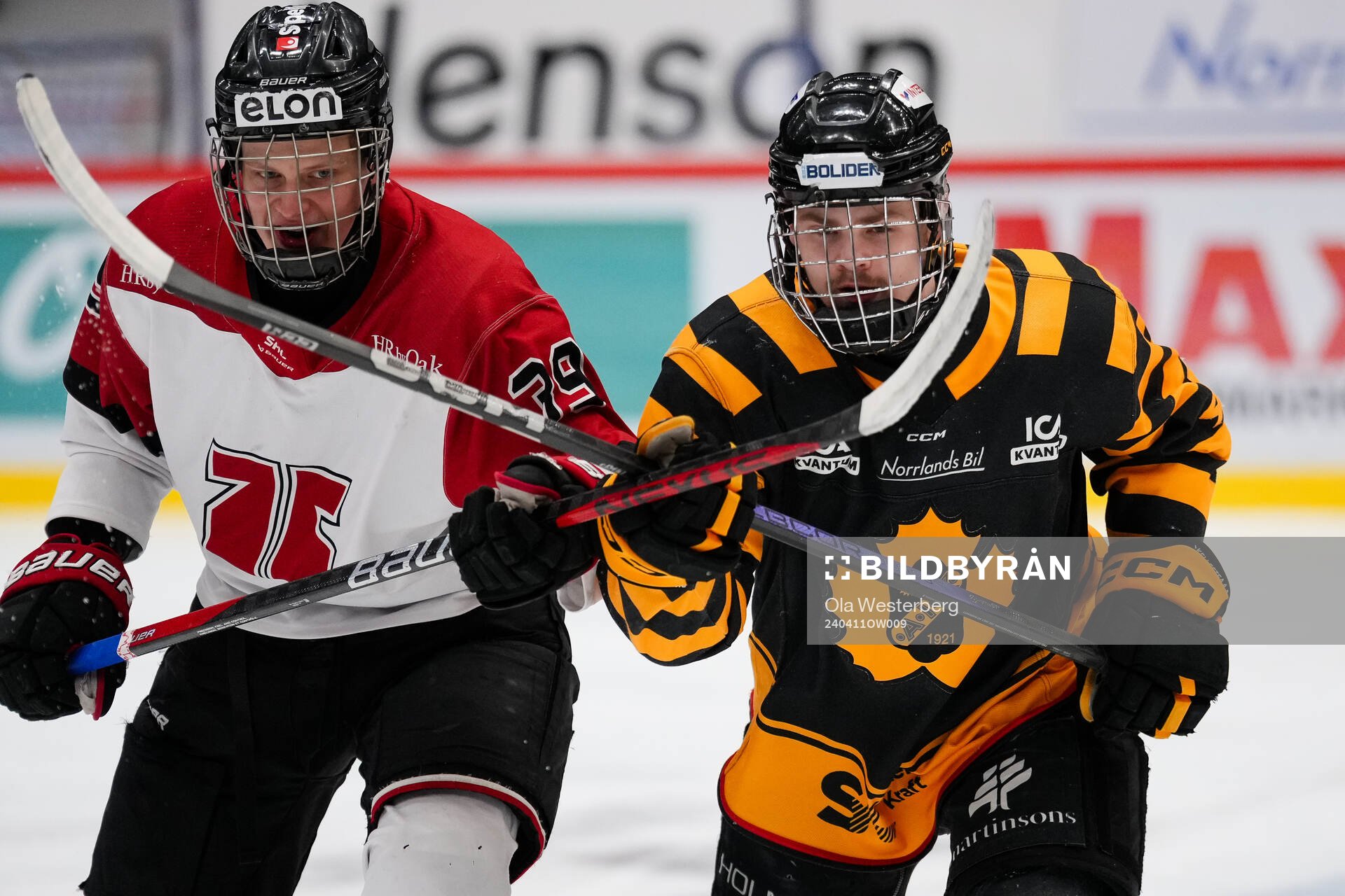 Örebros Dante Josefsson-Westling och Skellefteås Hugo