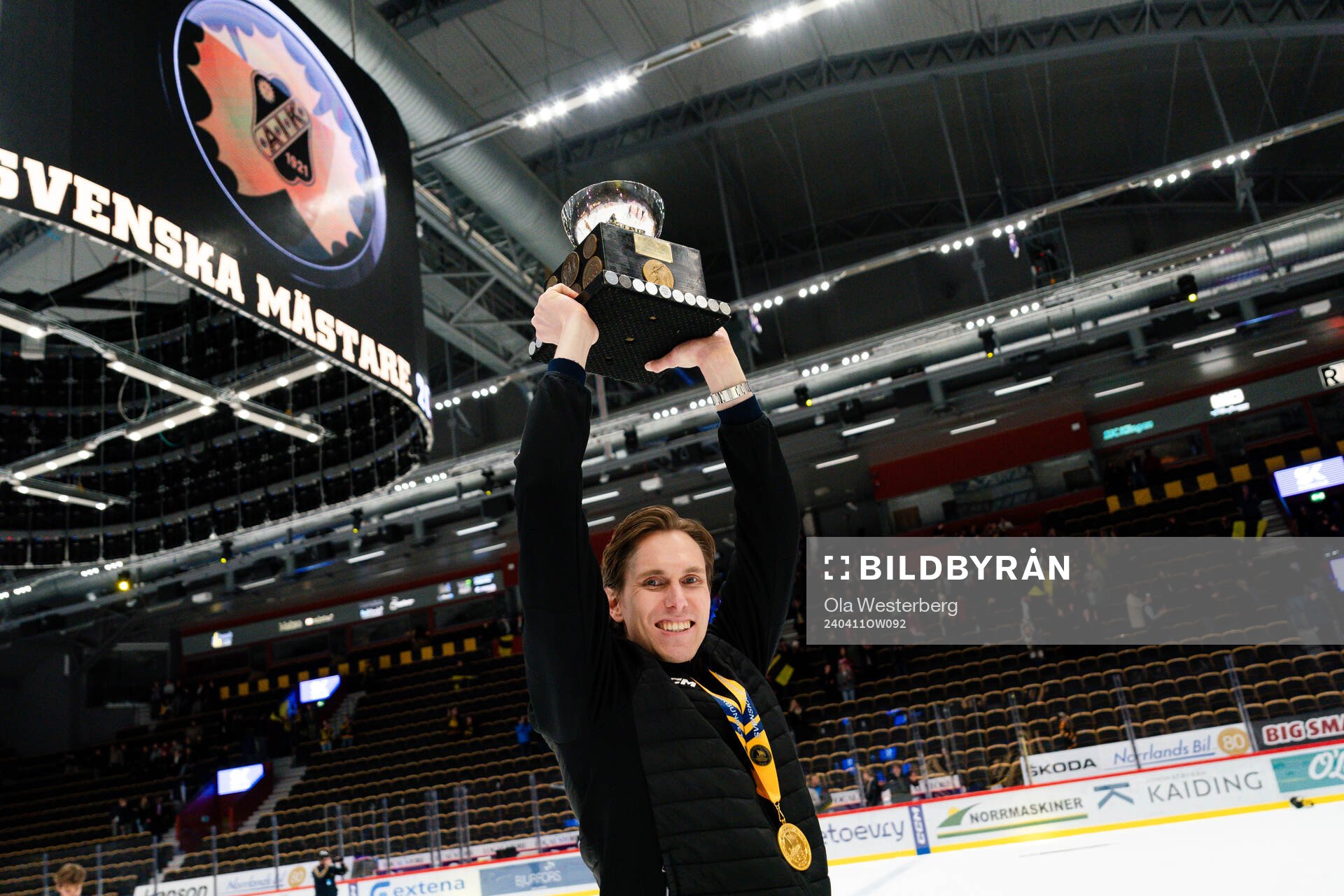 Skellefteås tränare Joel Rönnmark
