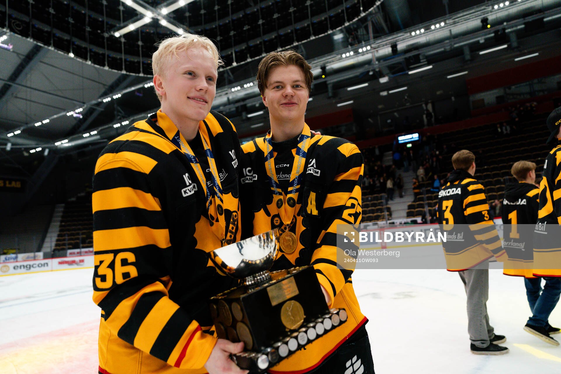 Skellefteås Melker Lovenlund och Oskar Vuollet