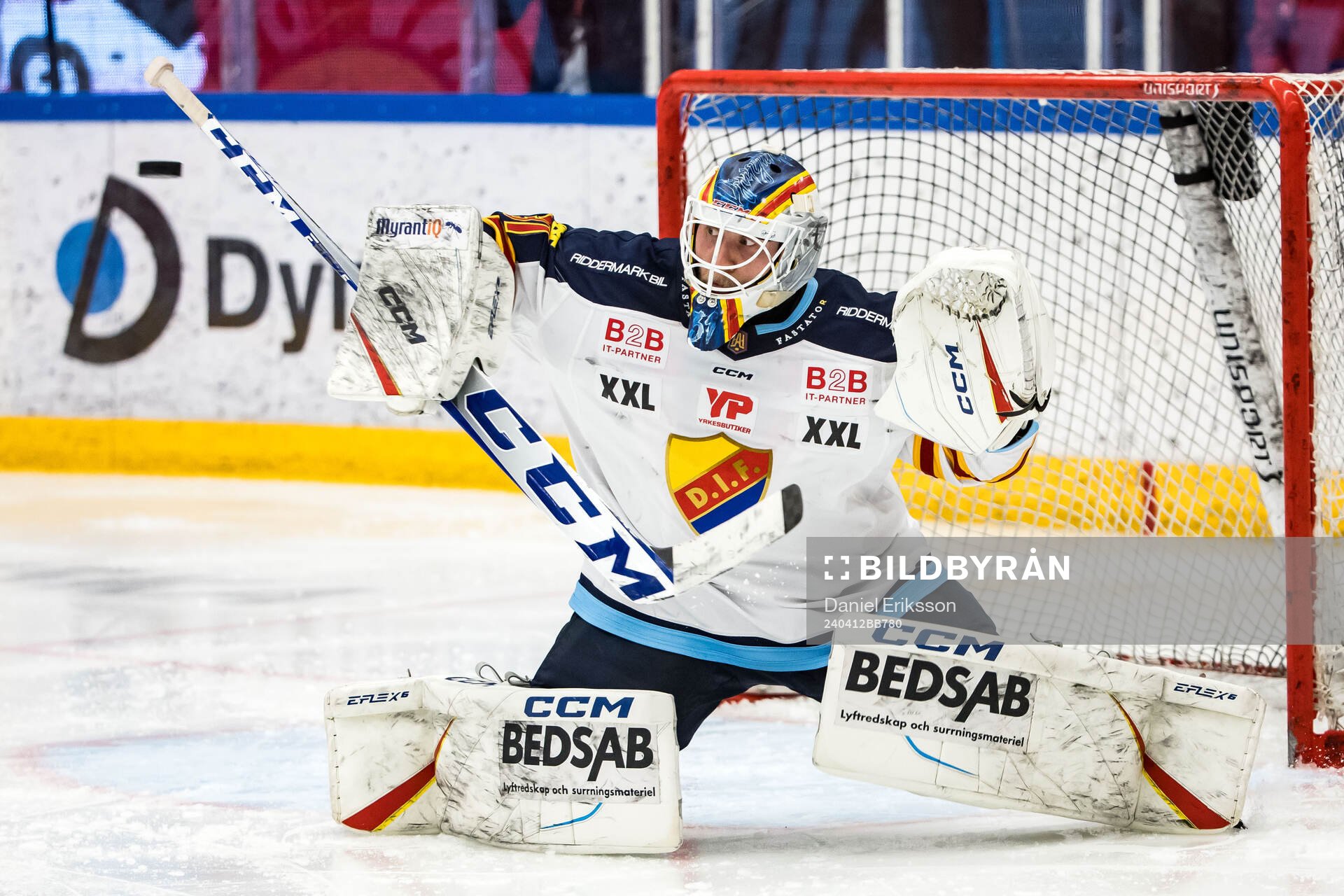 Djurgårdens målvakt Viktor Andrén