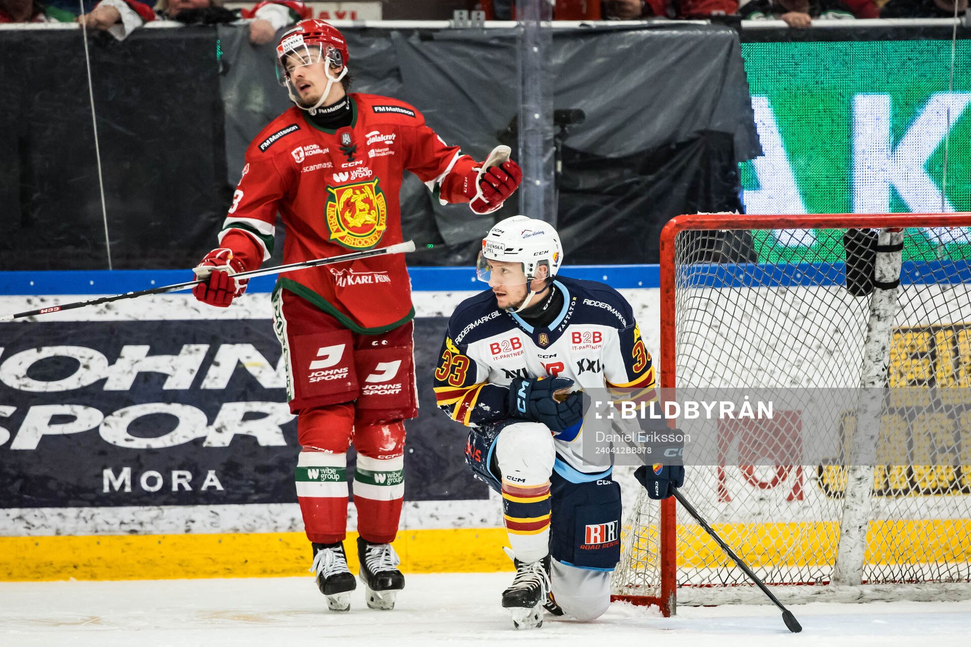 Moras Chad Yetman och Djurgårdens Daniel Glad