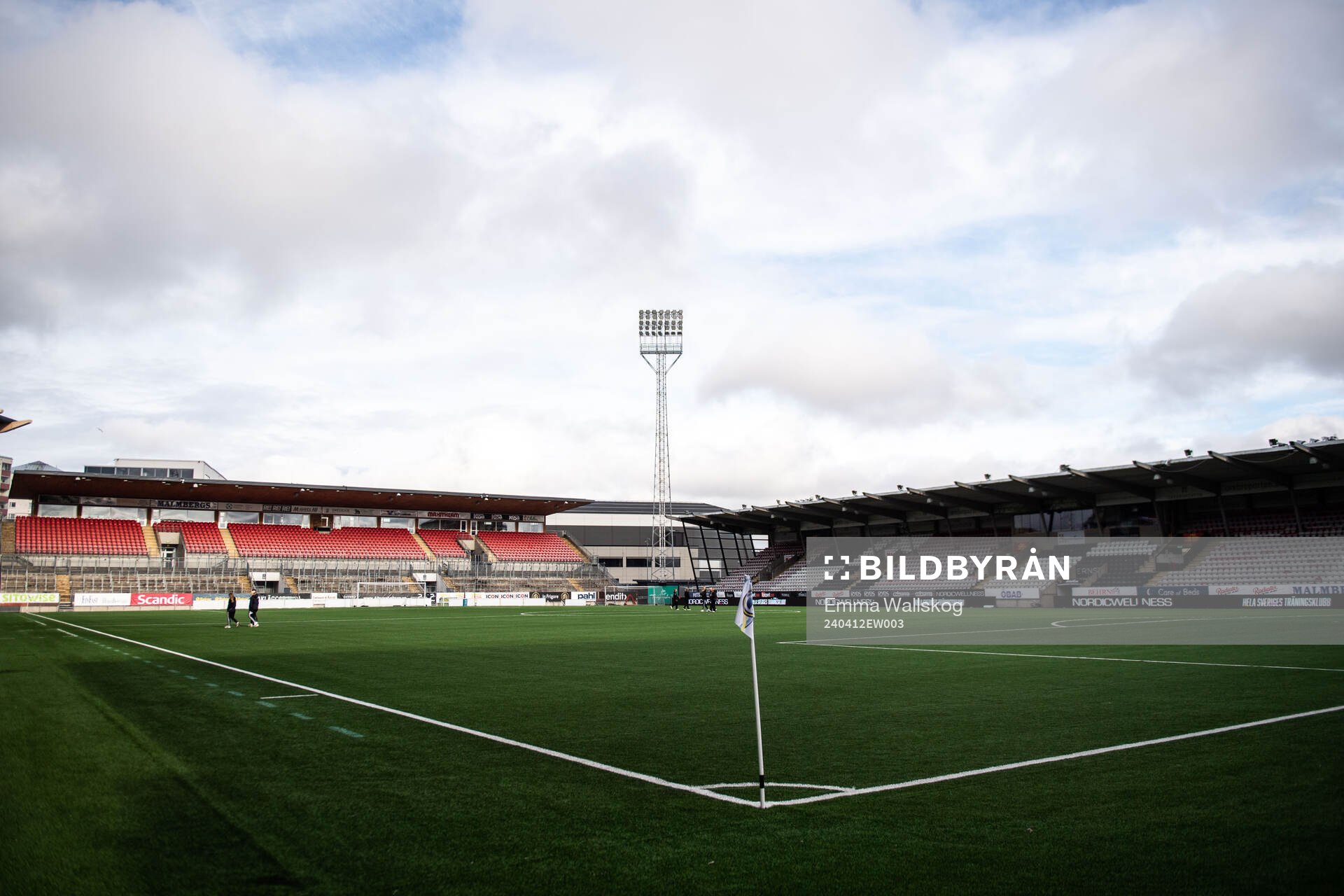 Interiör vy av Behrn Arena