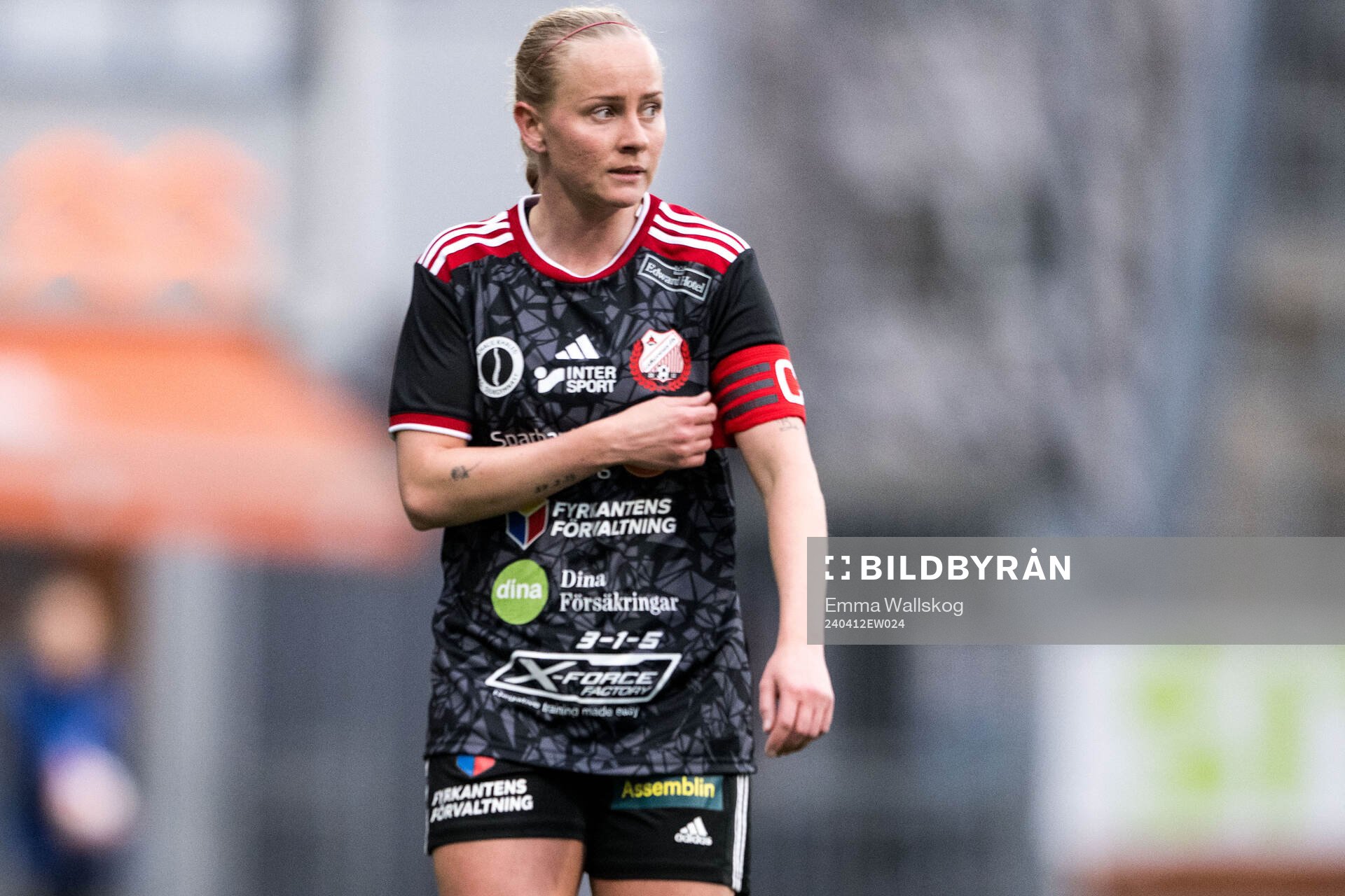 Lidköpings Jenny Stadin deppar