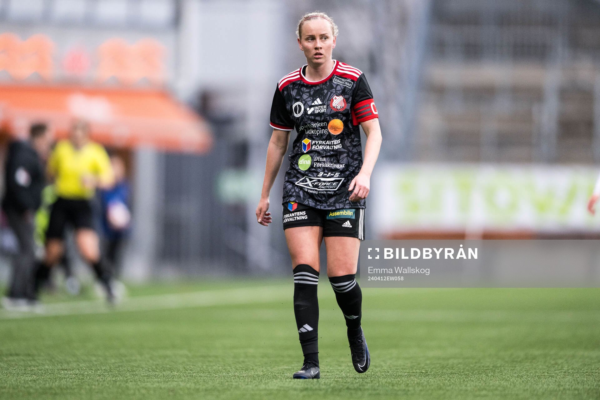 Lidköpings Jenny Stadin deppar