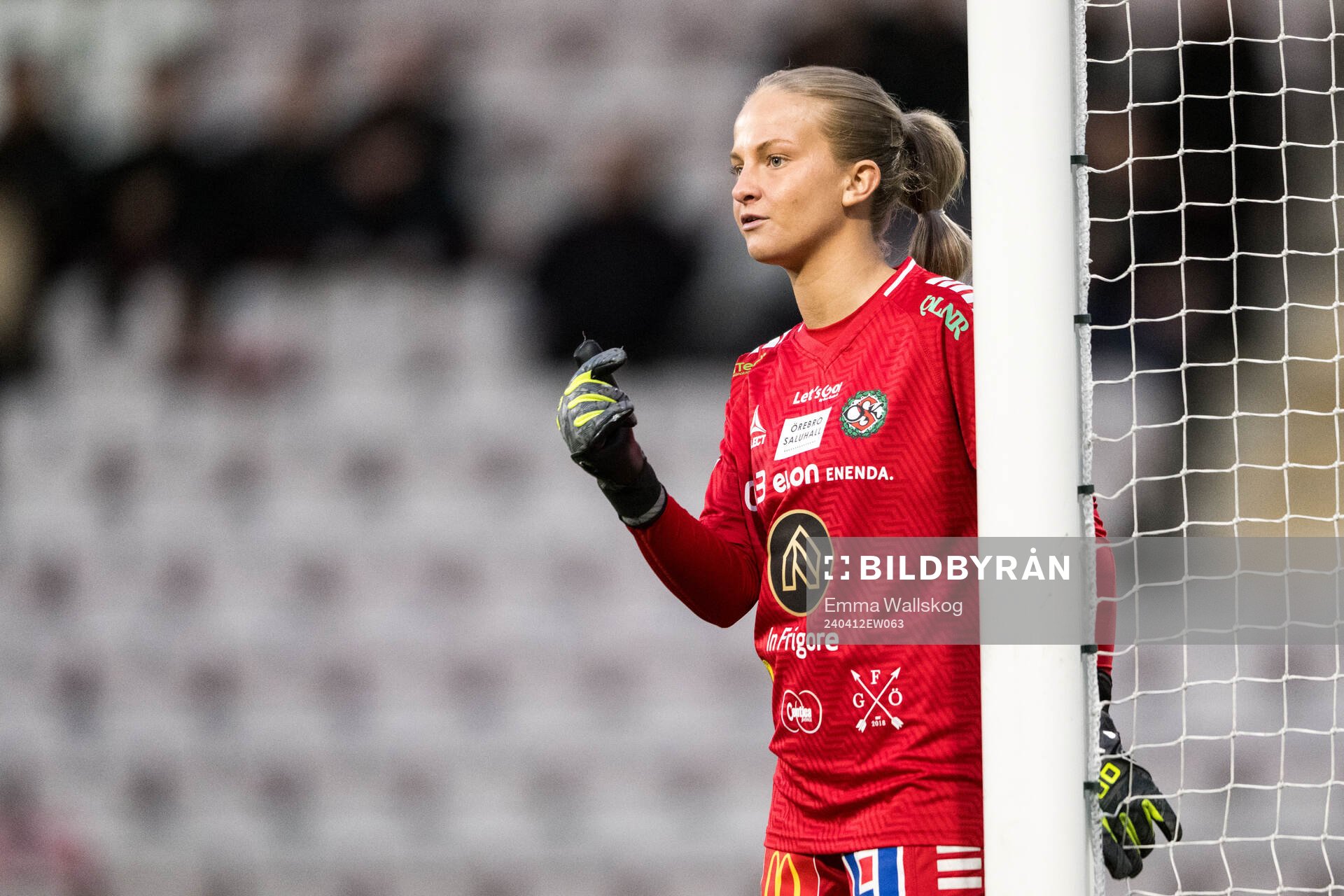 Örebros målvakt Ellen Portugués
