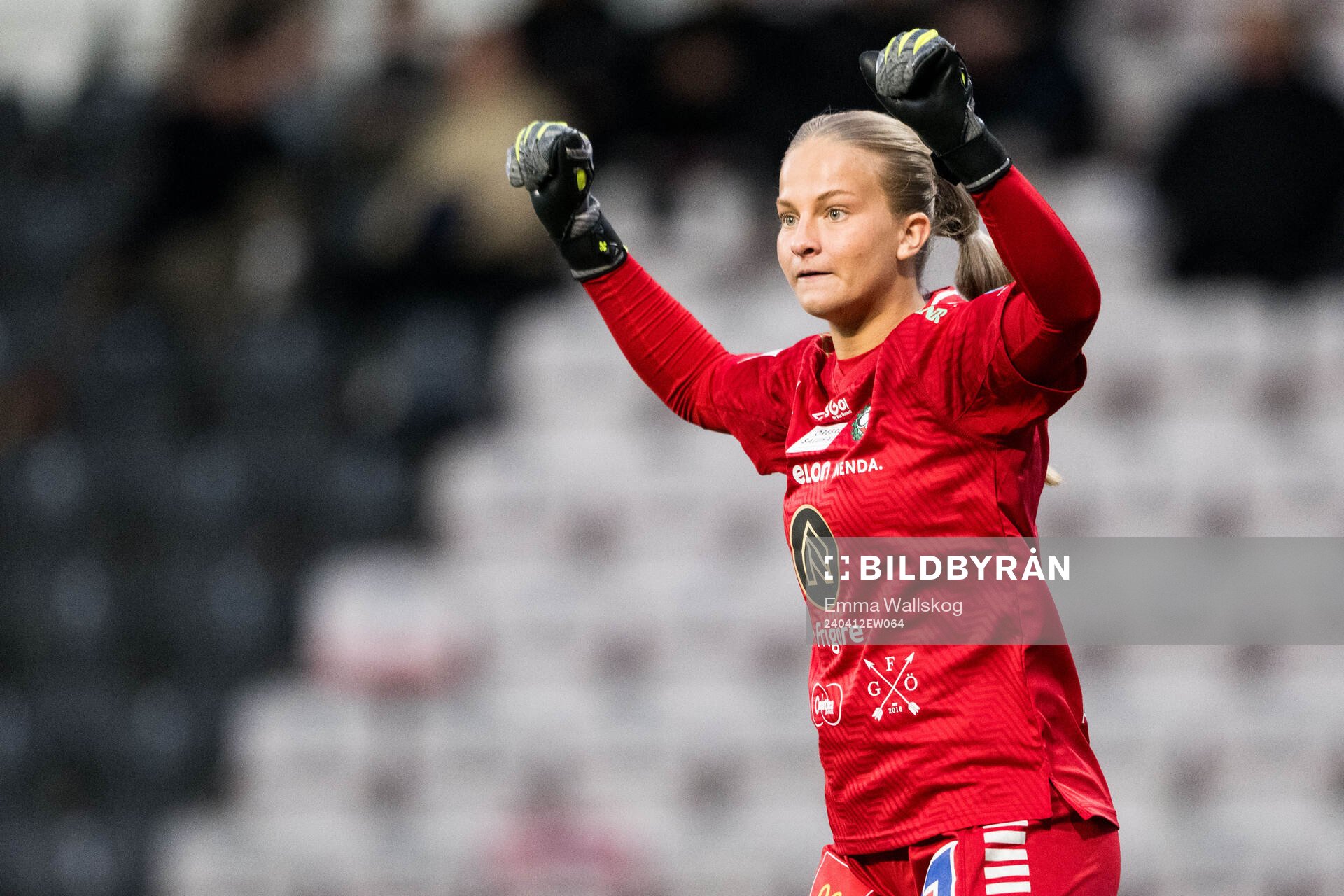 Örebros målvakt Ellen Portugués