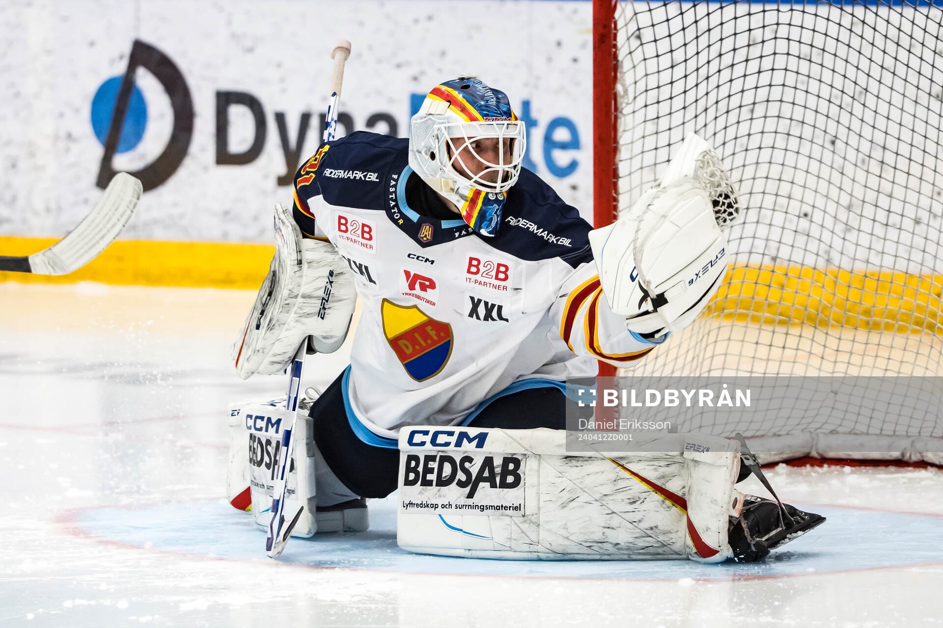 Djurgårdens målvakt Viktor Andrén