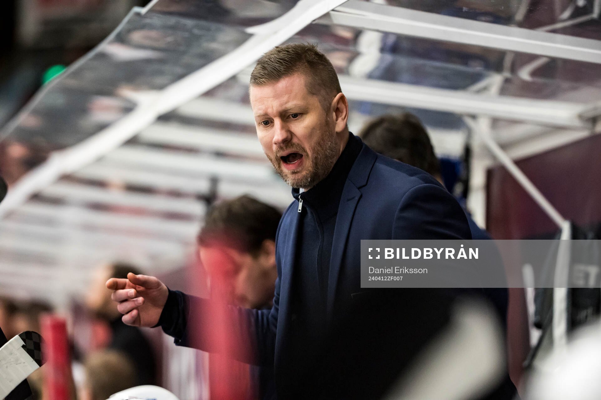 Djurgårdens tränare Michael Holmqvist
