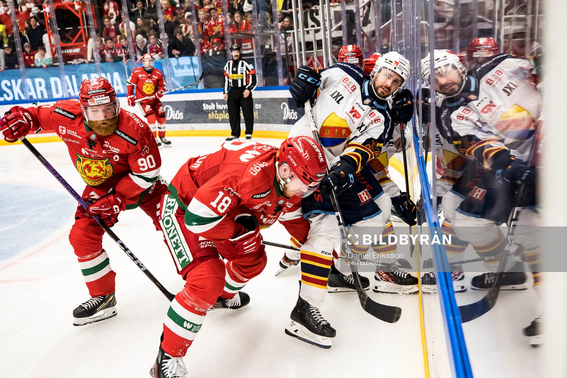 Moras Daniel Ljunggren och Moras Henrik Eriksson och