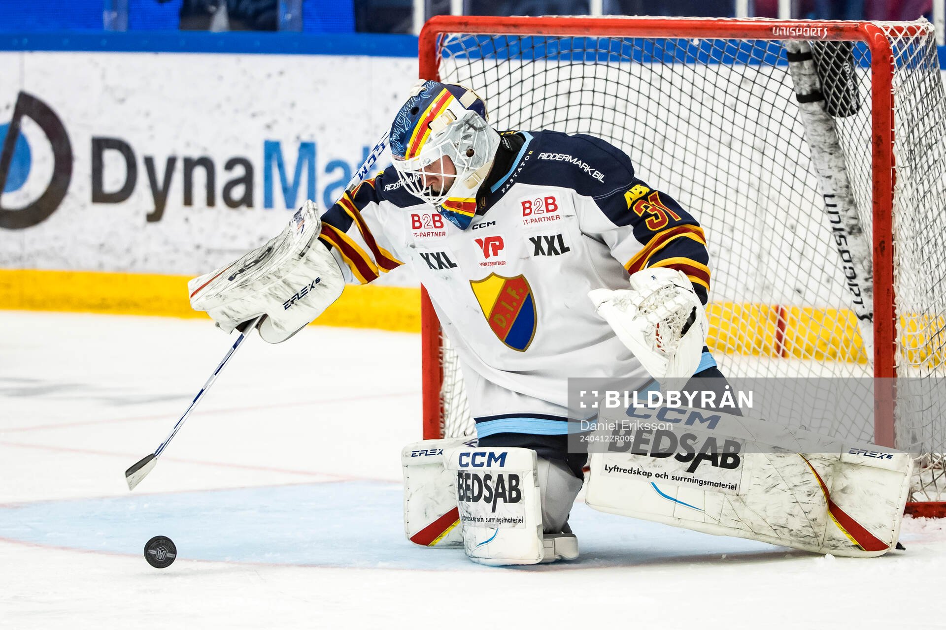 Djurgårdens målvakt Viktor Andrén