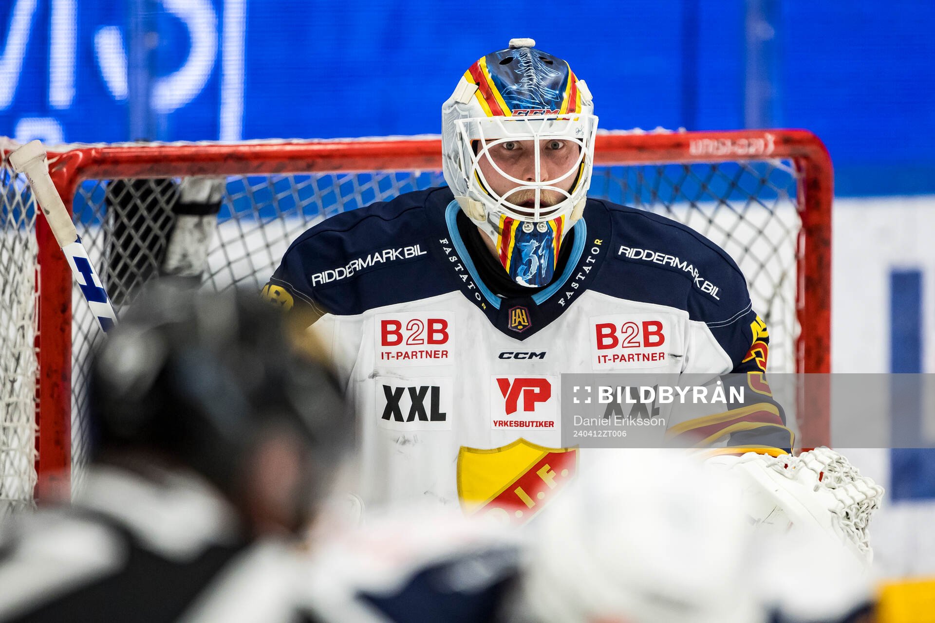 Djurgårdens målvakt Viktor Andrén