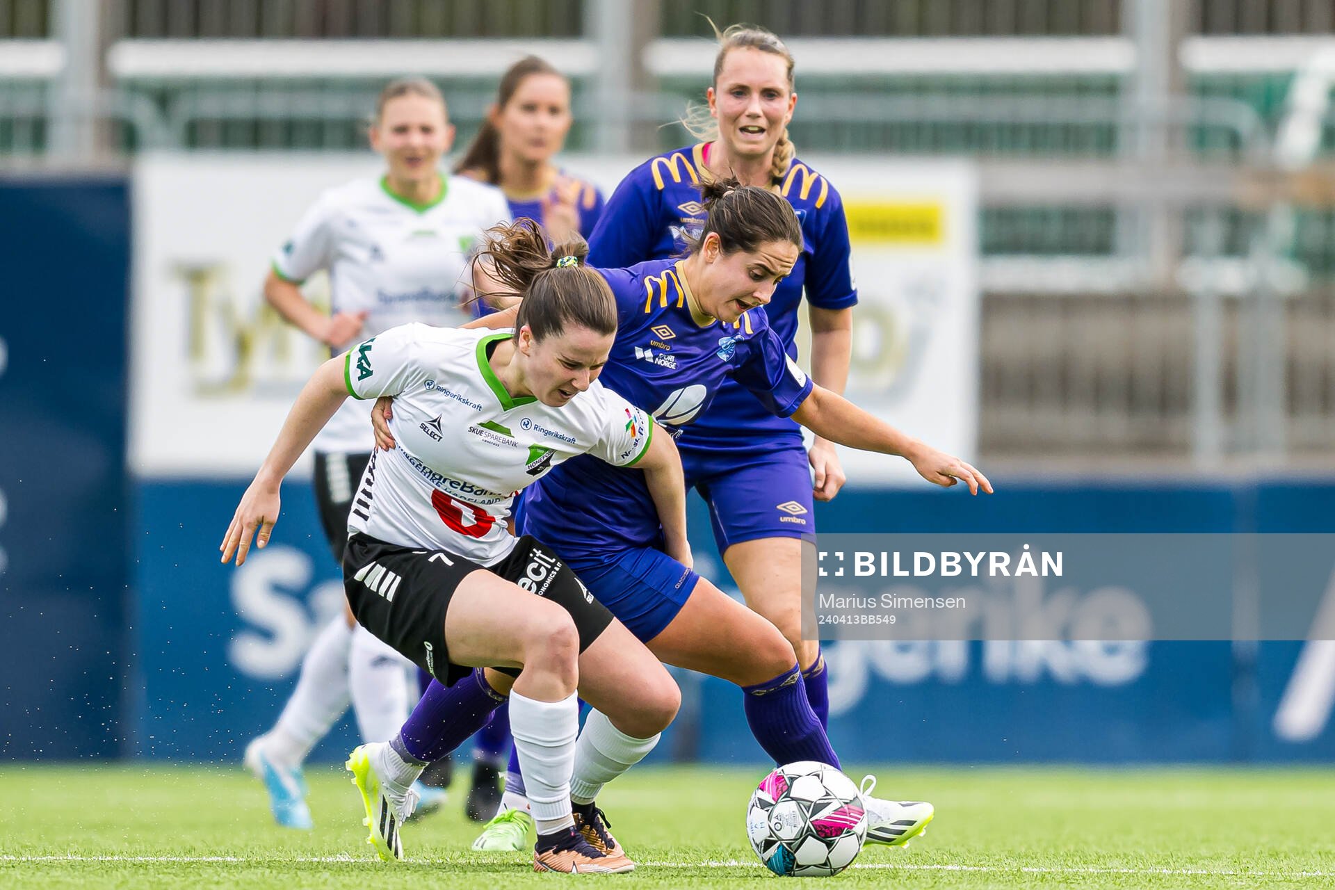 Emilia Ruud of Hønefoss and Julie Belden Rasmussen of