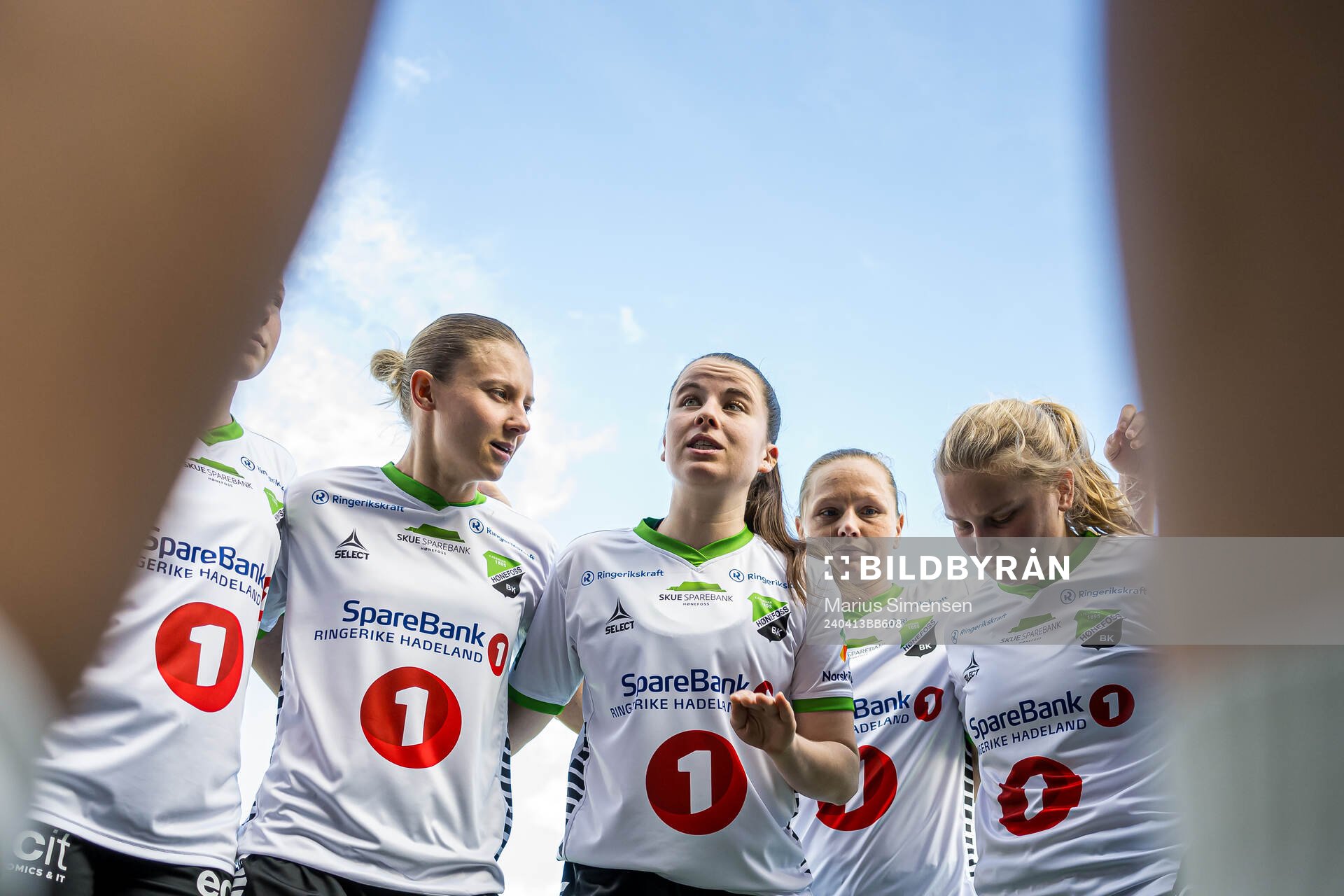 Inger Vadder Sandland, Emilia Ruud and Synne Kristine