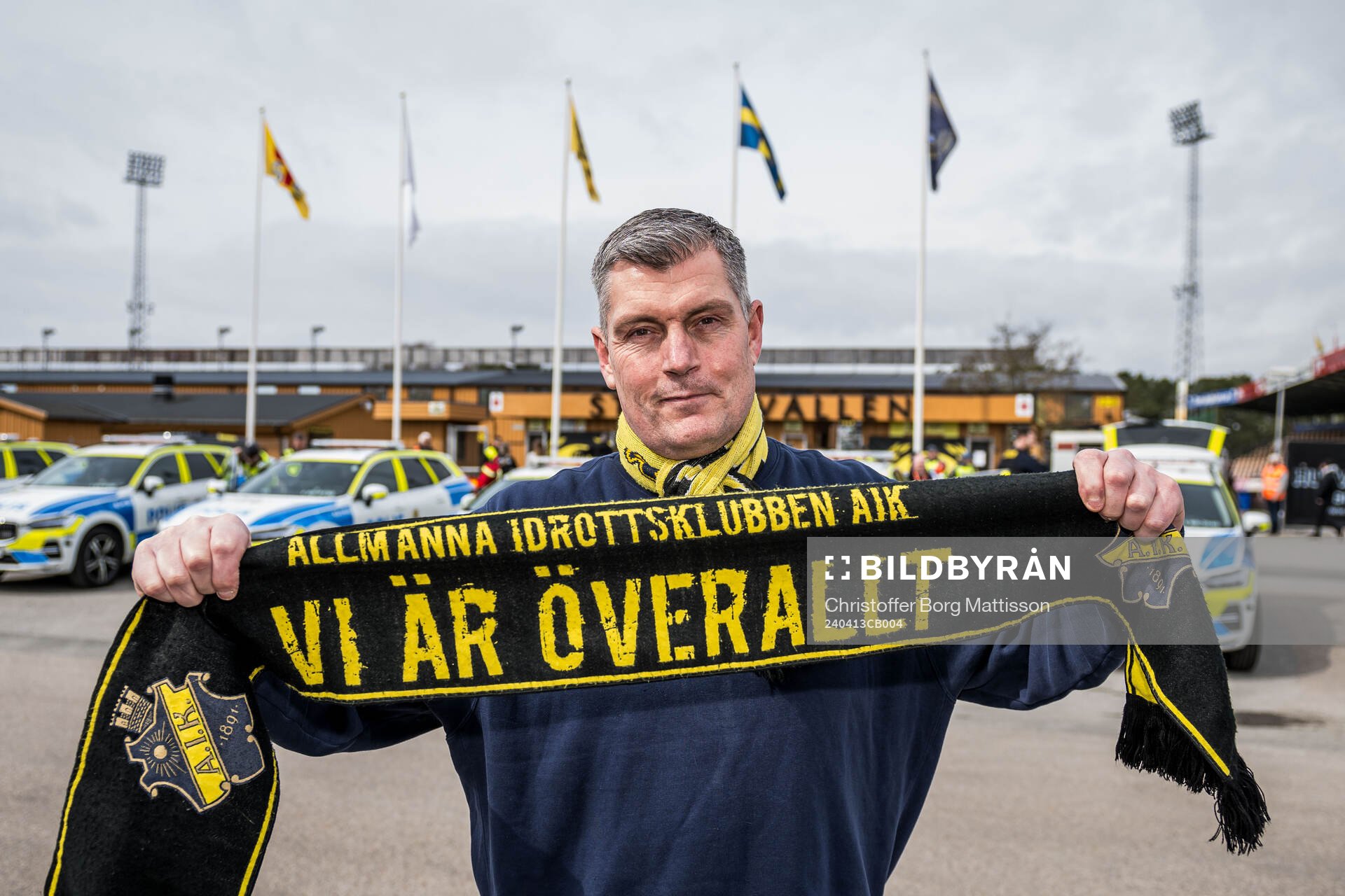 En AIK-supporter