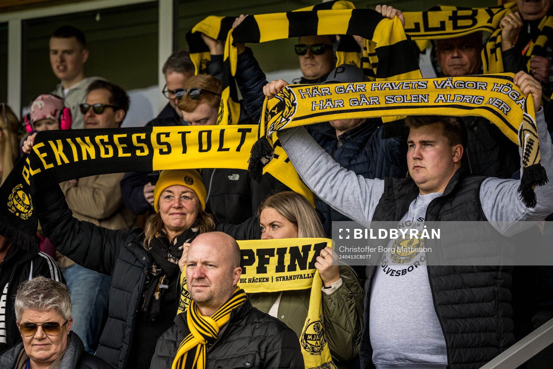 Mjällbys supportrar