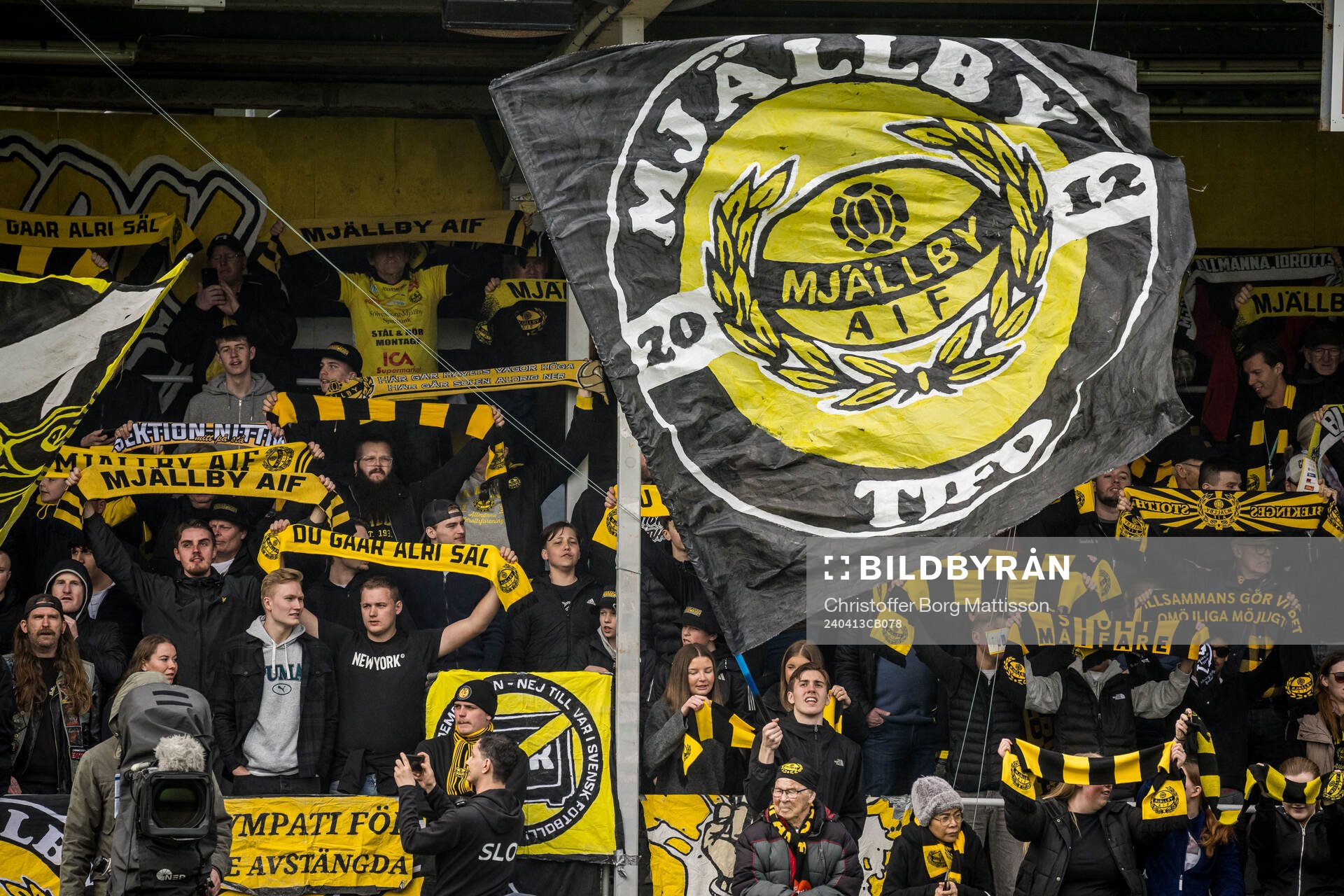 Mjällbys supportrar
