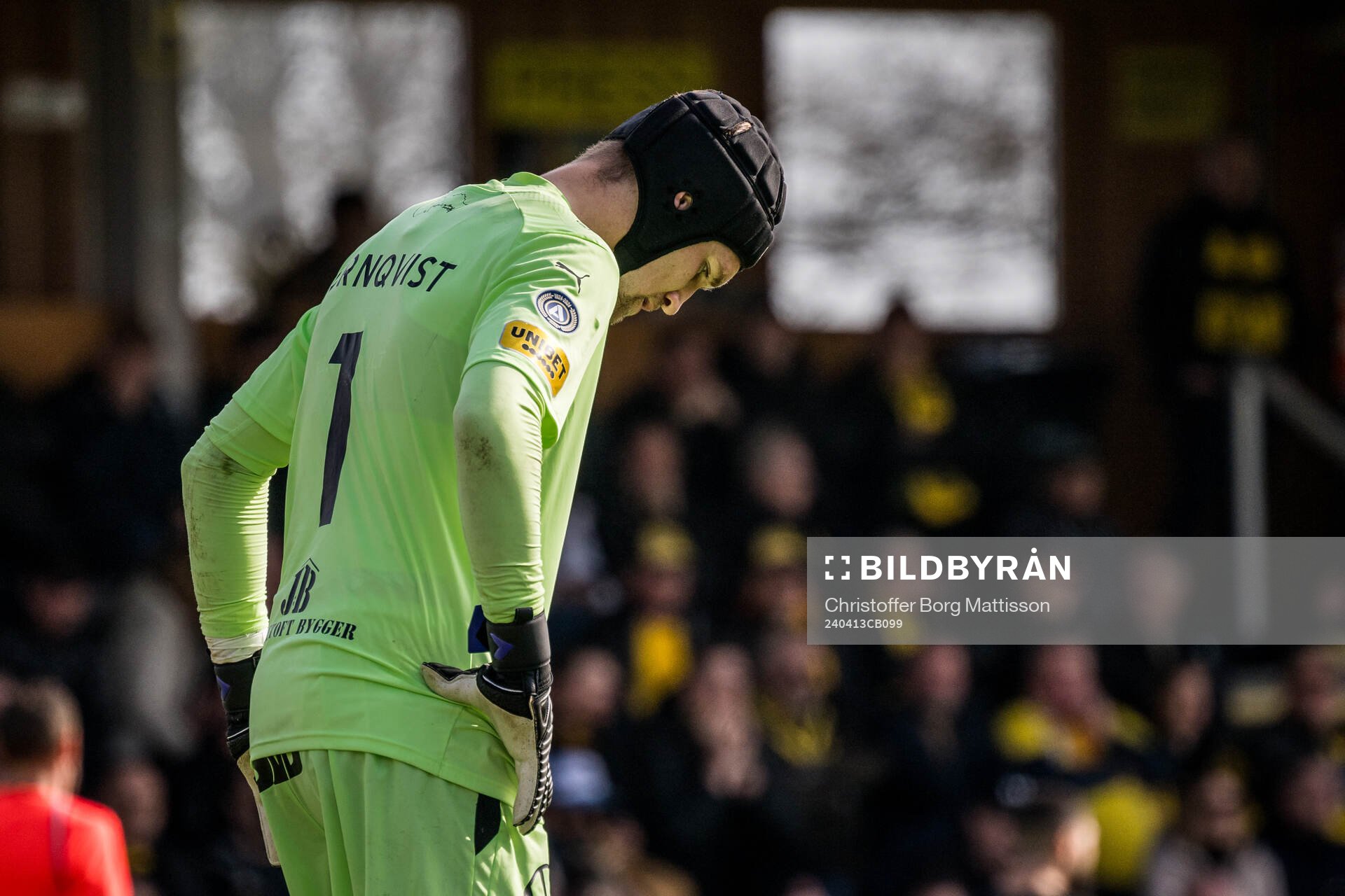 Mjällbys Noel Törnqvist deppar