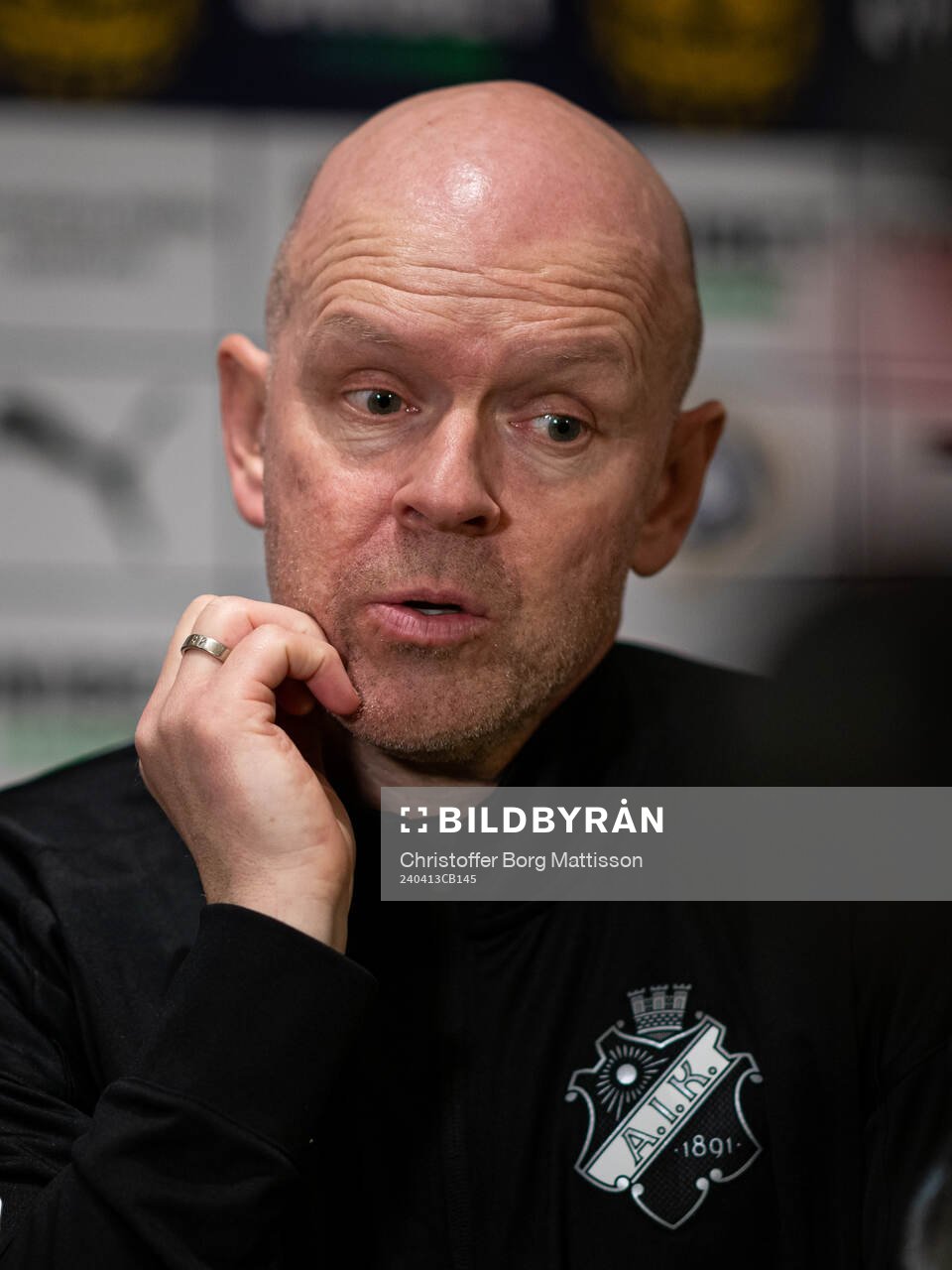 AIKs tränare Henning Berg