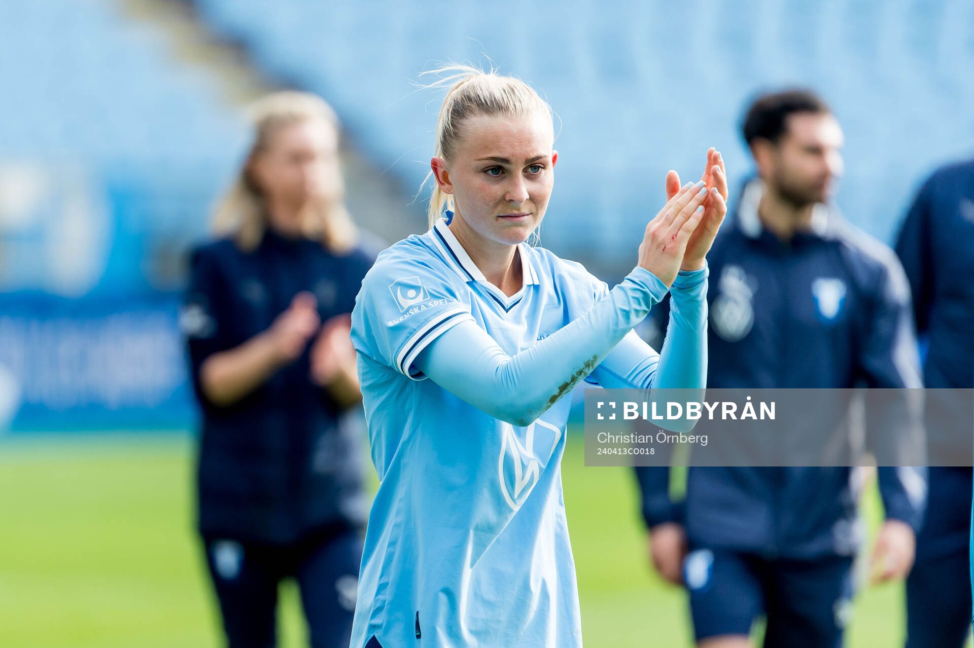Malmö FFs Beatrice Persson deppar