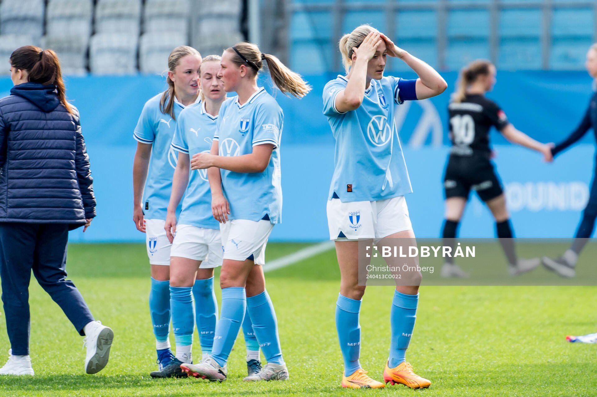 Malmö FFs Sanna Kullberg deppar