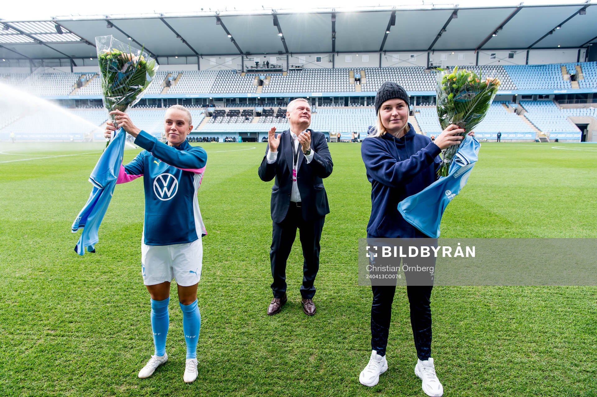 Malmö FFs Rebecka Holm och Elin Björklund hyllas