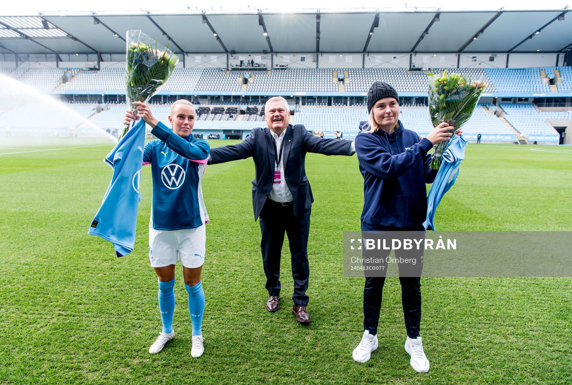 Malmö FFs Rebecka Holm och Elin Björklund hyllas