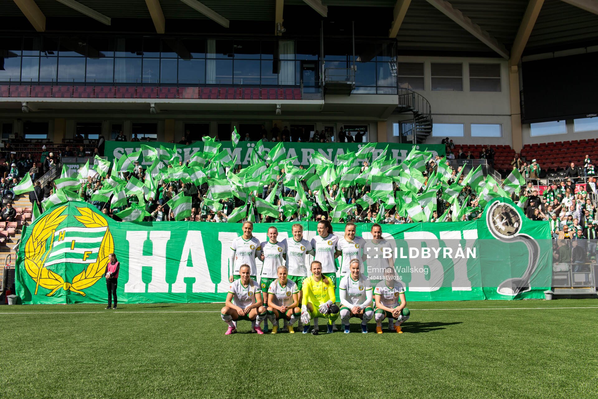 Alice Carlsson, Emilie Joramo, Julie Blakstad, Emma Westin,