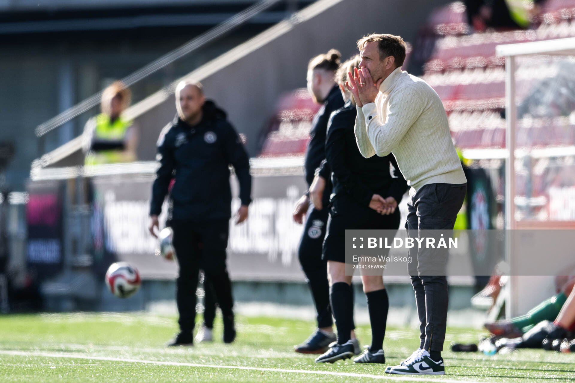 Hammarbys tränare Martin Sjögren