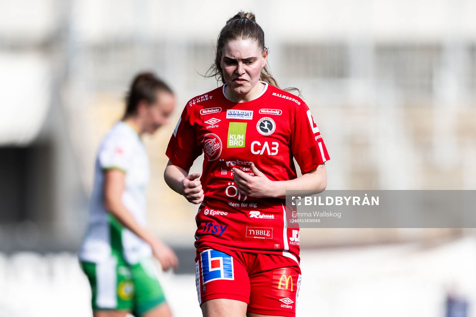 KIF Örebros Bergþora Sol Ásmundsdottir deppar