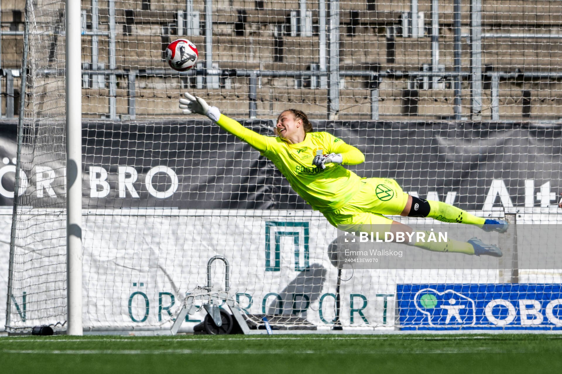 Hammarbys målvakt Anna Tamminen