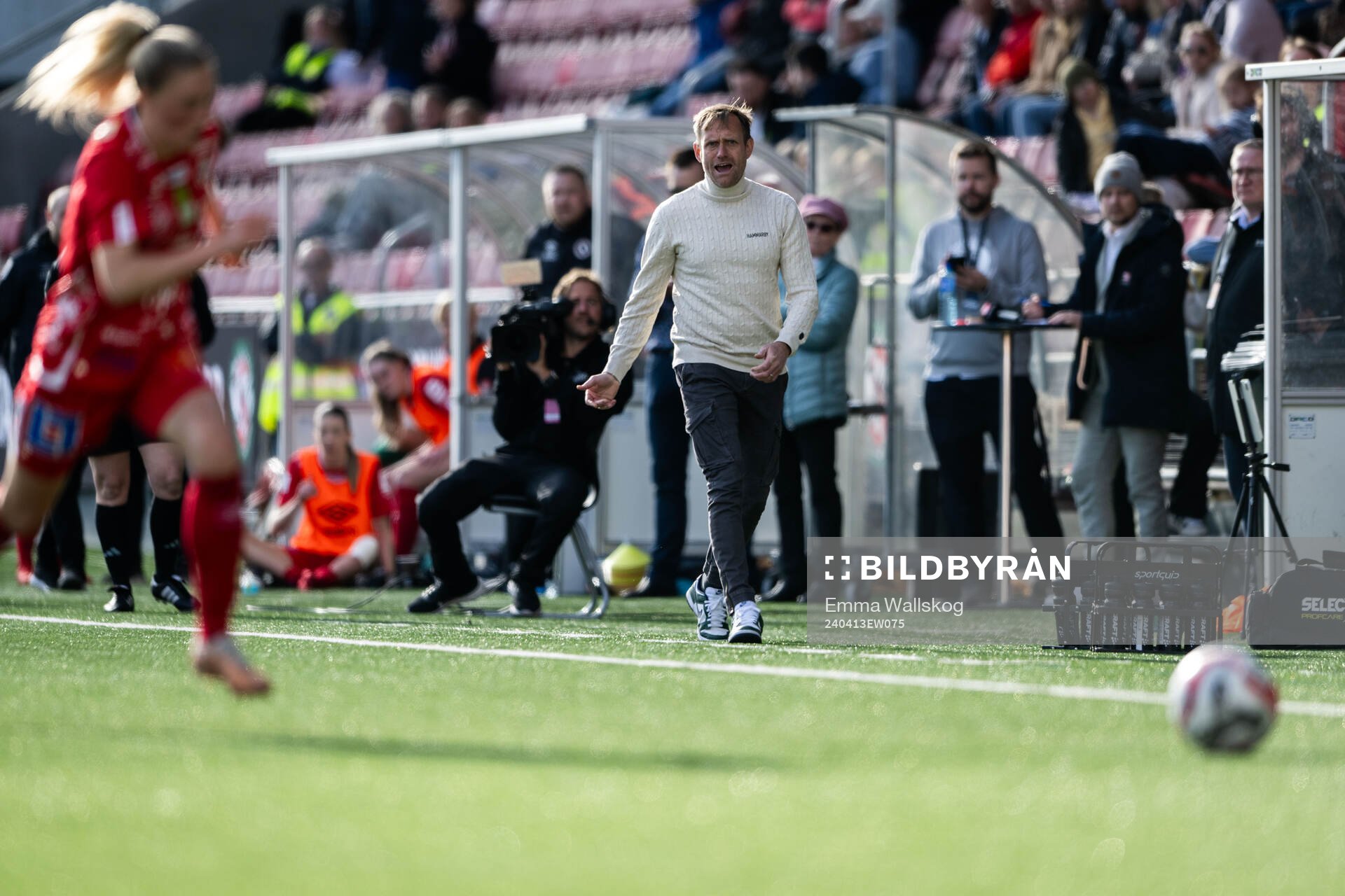Hammarbys tränare Martin Sjögren