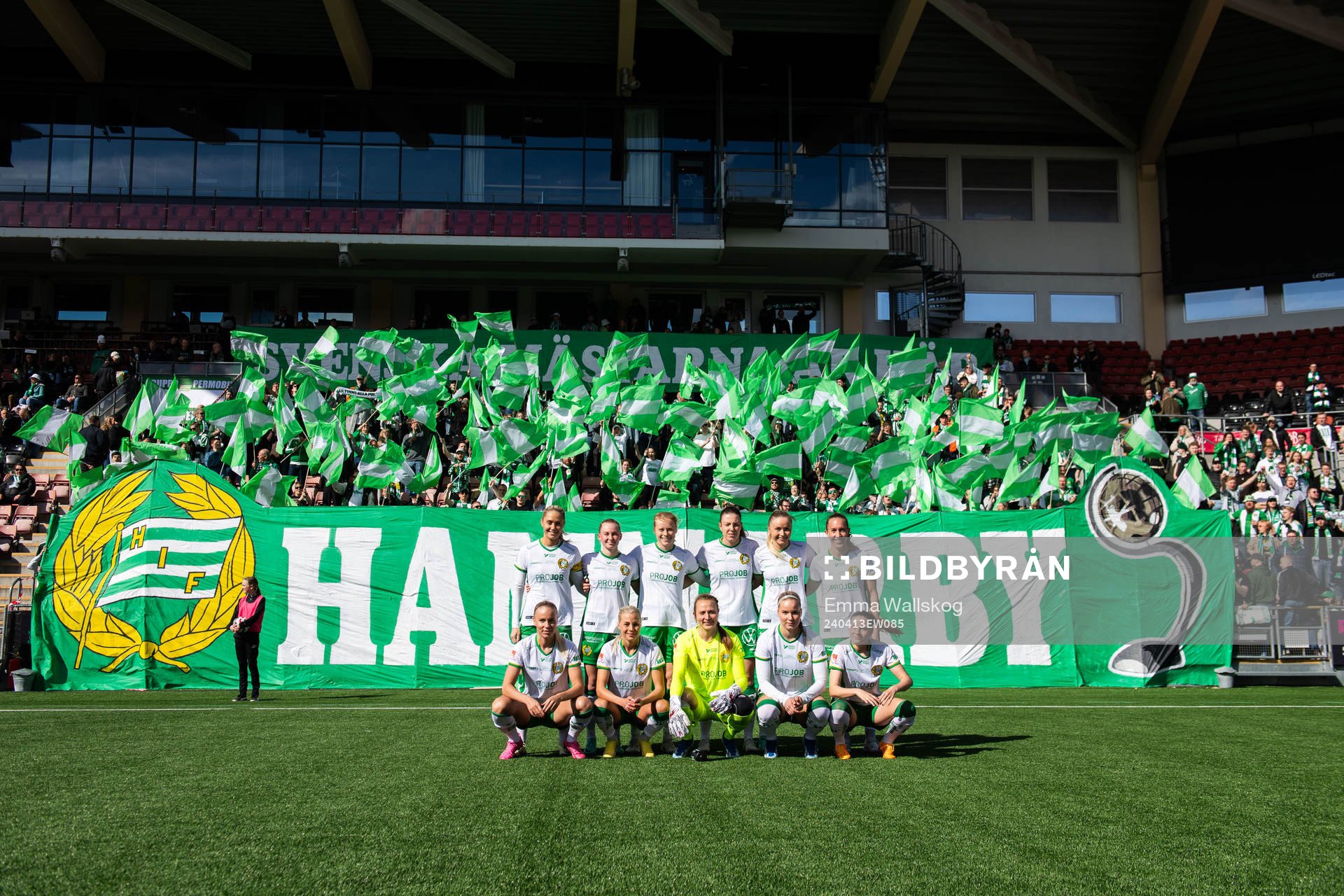 Alice Carlsson, Emilie Joramo, Julie Blakstad, Emma Westin,