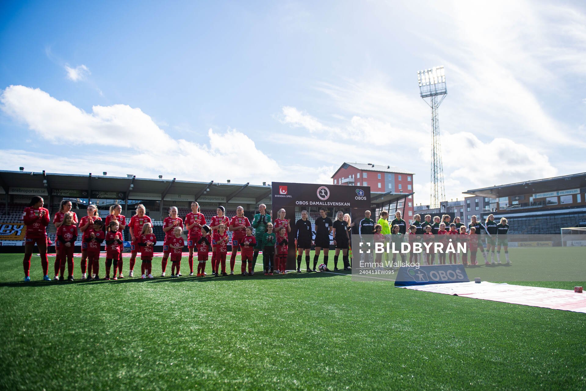 Hammarbys och KIF Örebros spelare