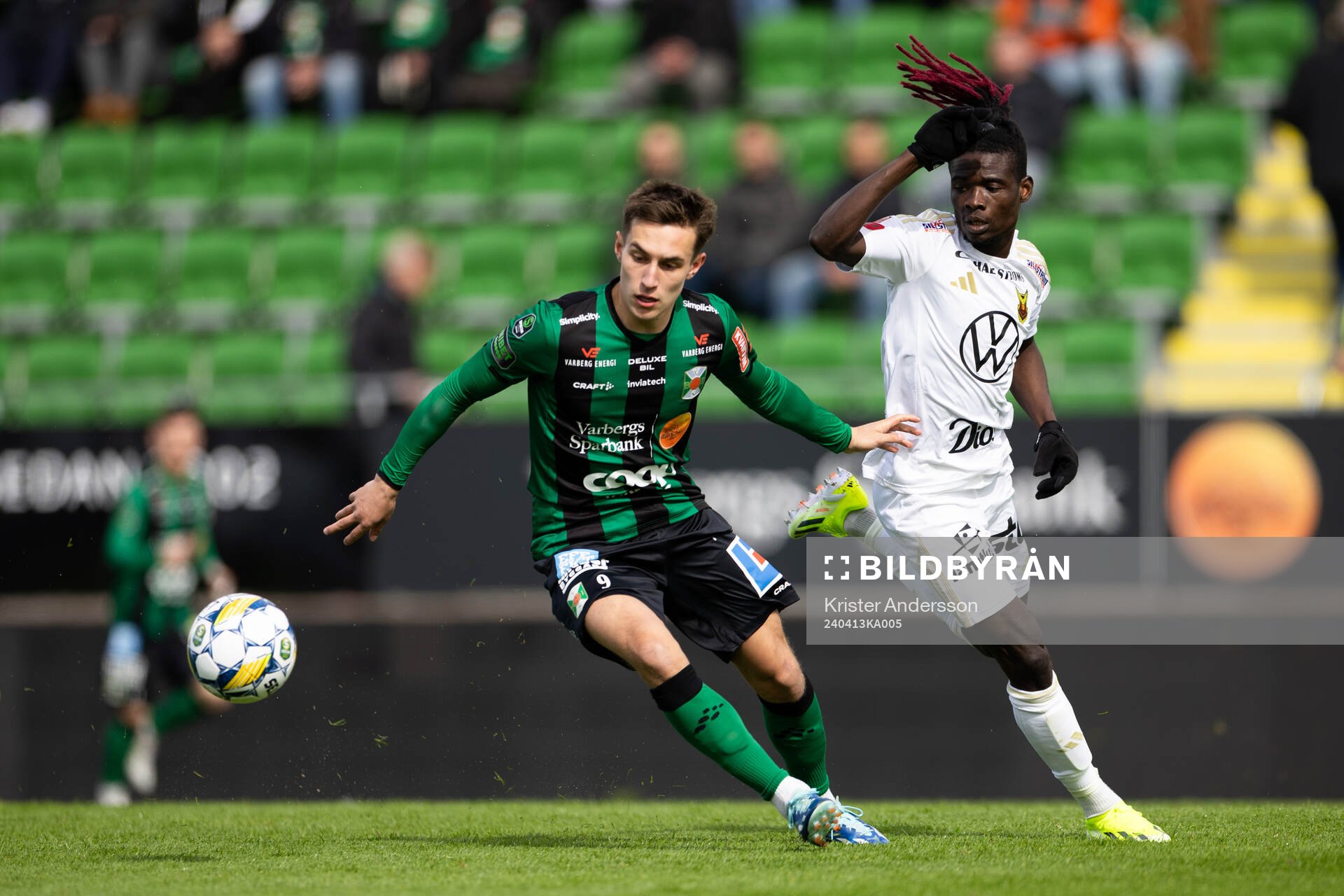 Varbergs Anton Kurochkin och Östersunds Yannick Armel