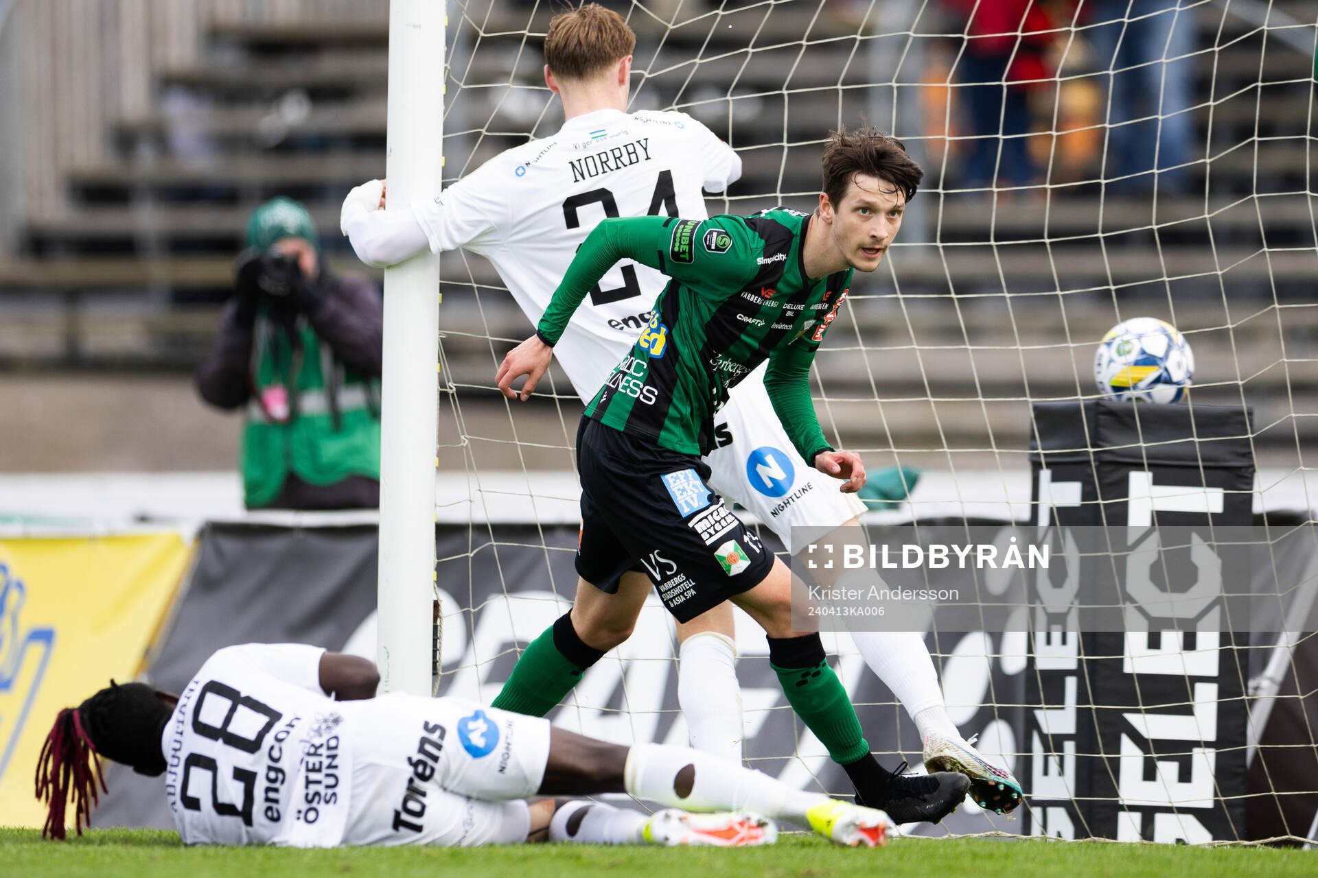 Varbergs Olle Edlund jublar