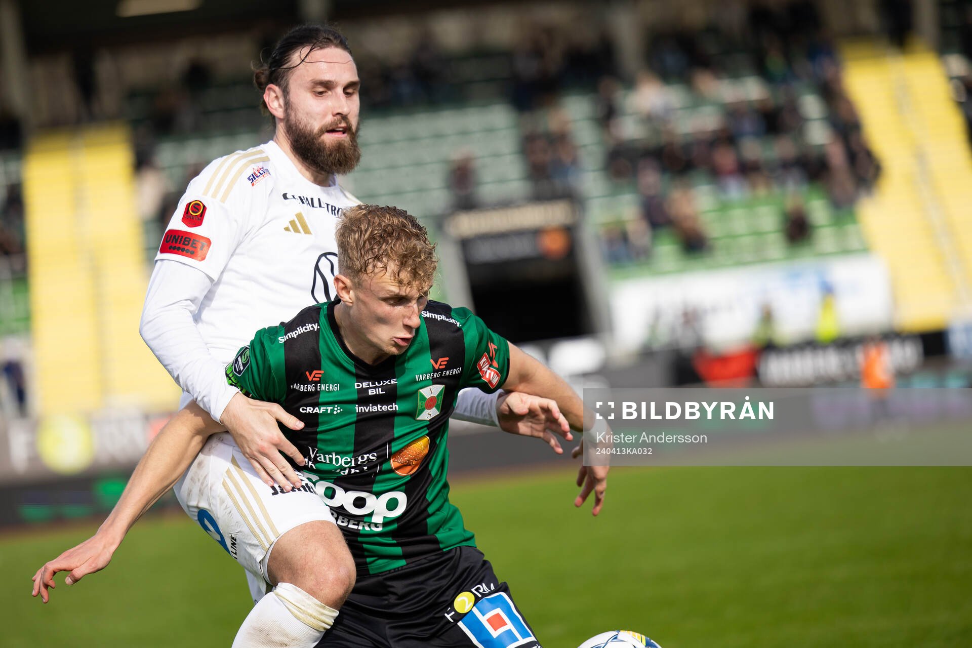 Östersunds Ali Suljic och Varbergs Liam Olausson