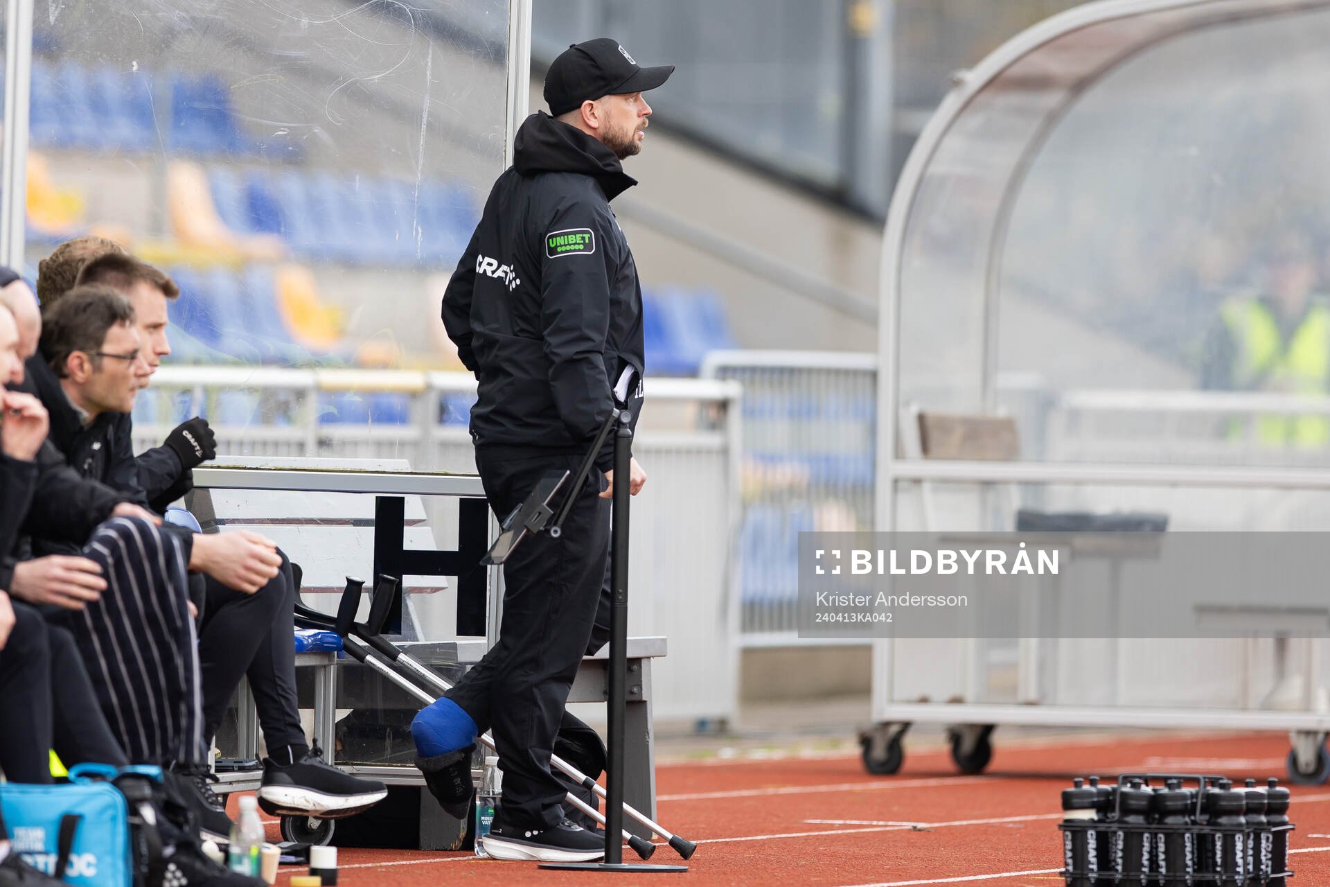 Varbergs tränare Tobias Linderoth