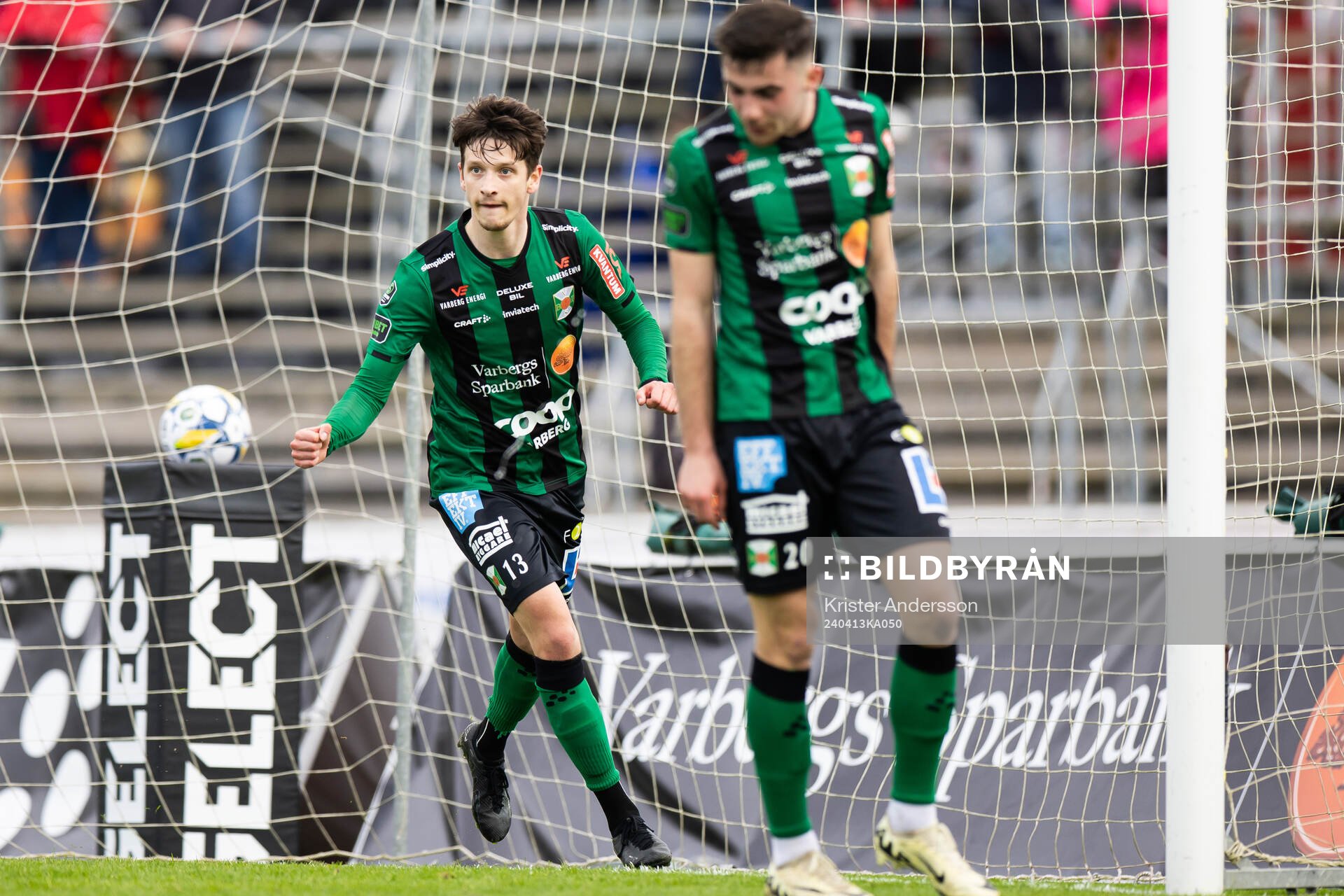 Varbergs Olle Edlund jublar